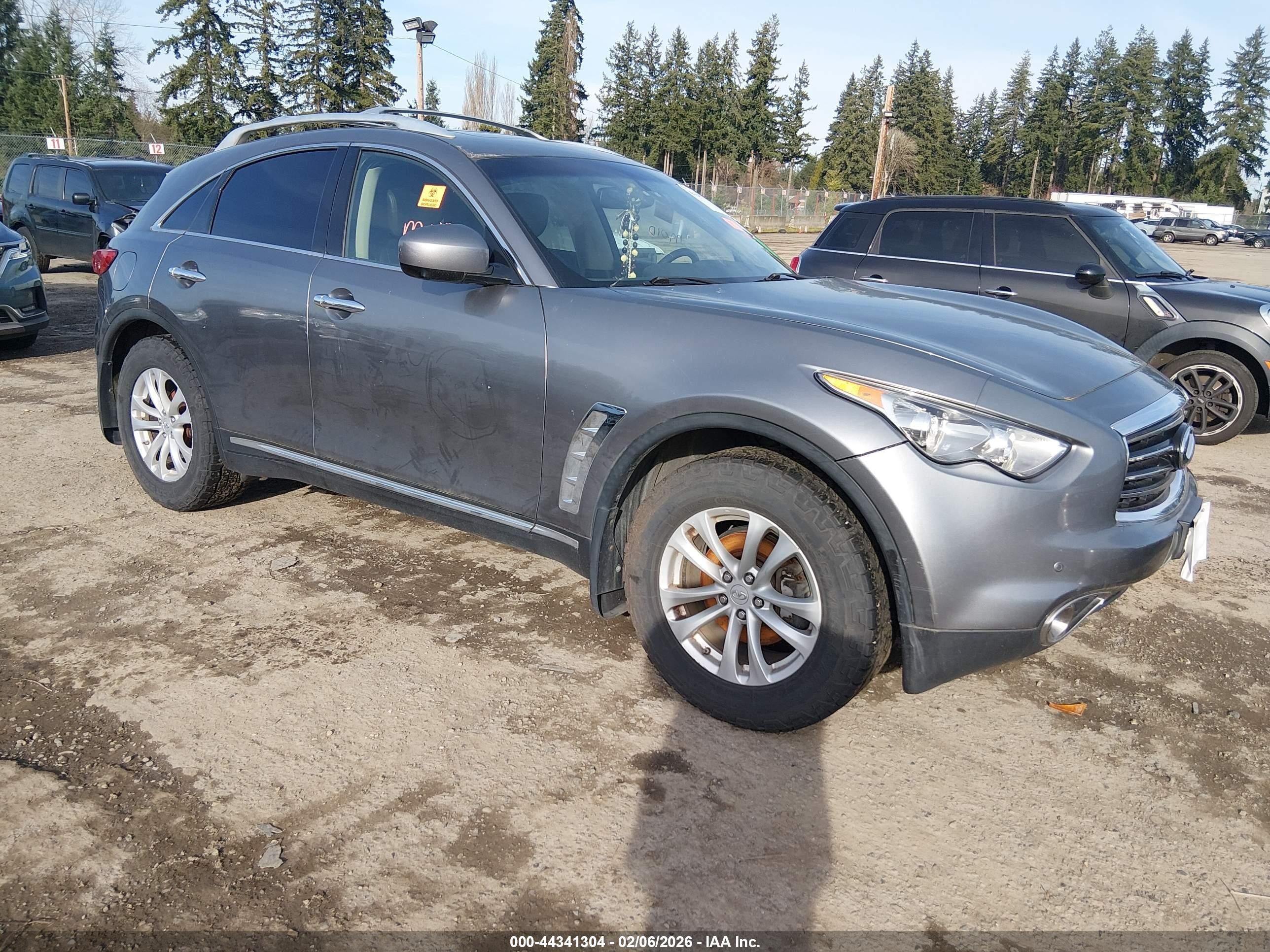 2012 Infiniti FX Limited Edition, VIN JN8AS1MW5CM154840 — Electrical