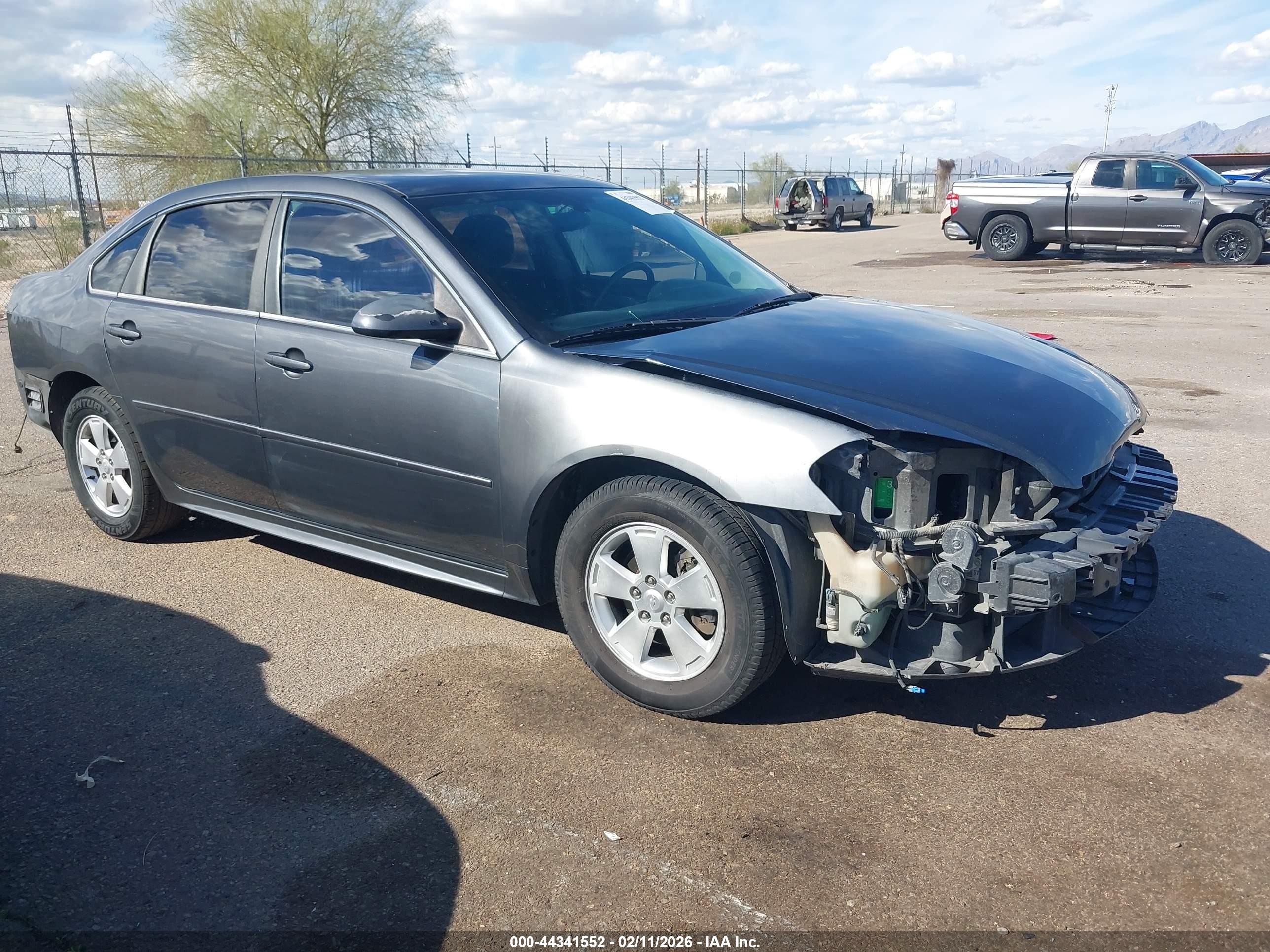 2010 Chevrolet Impala LT, VIN 2G1WB5ENXA1213803 — Front end