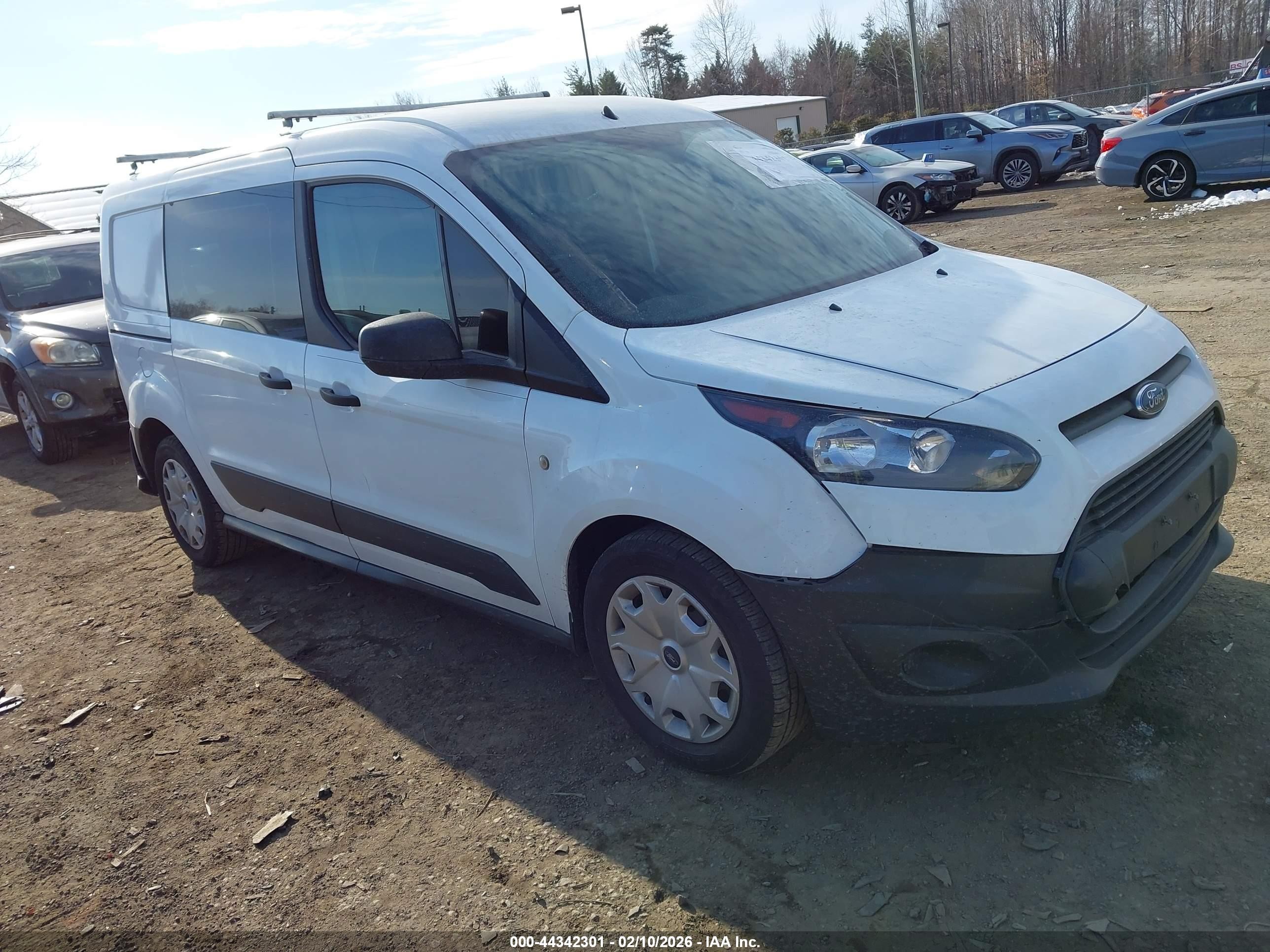 2016 Ford Transit Connect XL, VIN NM0LS7E71G1243968 — Rear end