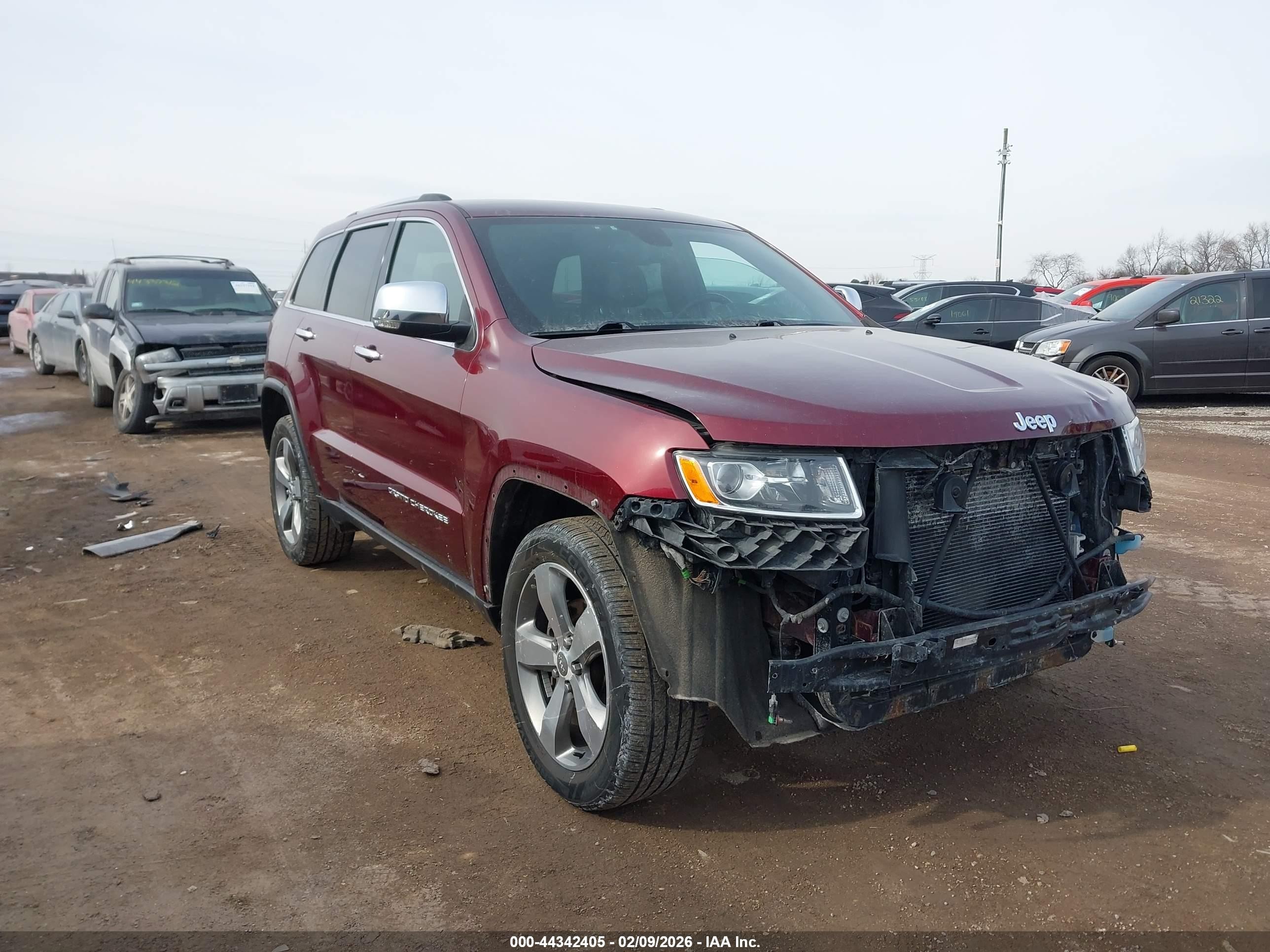 2016 Jeep Grand Cherokee Limited, VIN 1C4RJFBG8GC359669 — Front end