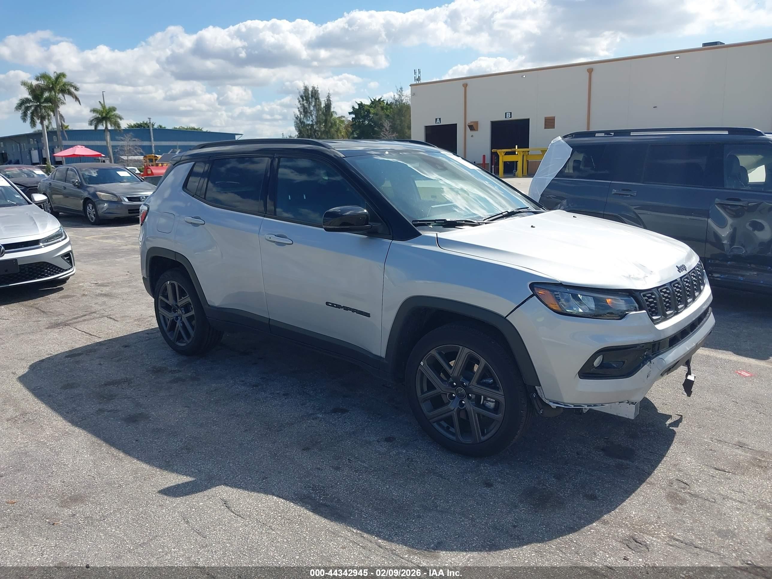 2026 Jeep Compass Limited Altitude, VIN 3C4NJDCN8TT187898 — Front end