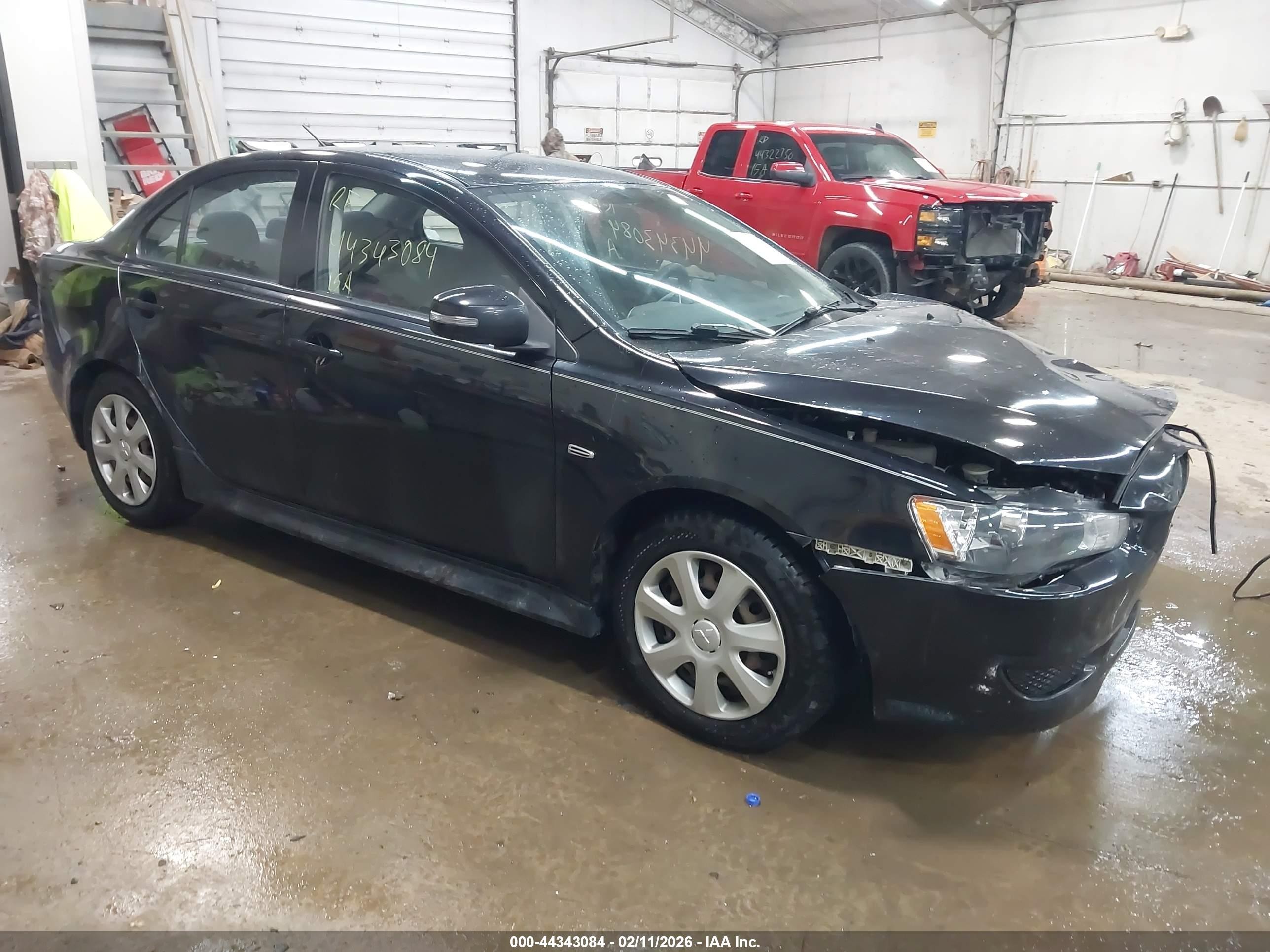 2015 Mitsubishi Lancer ES, VIN JA32U2FU4FU010033 — Frame damage
