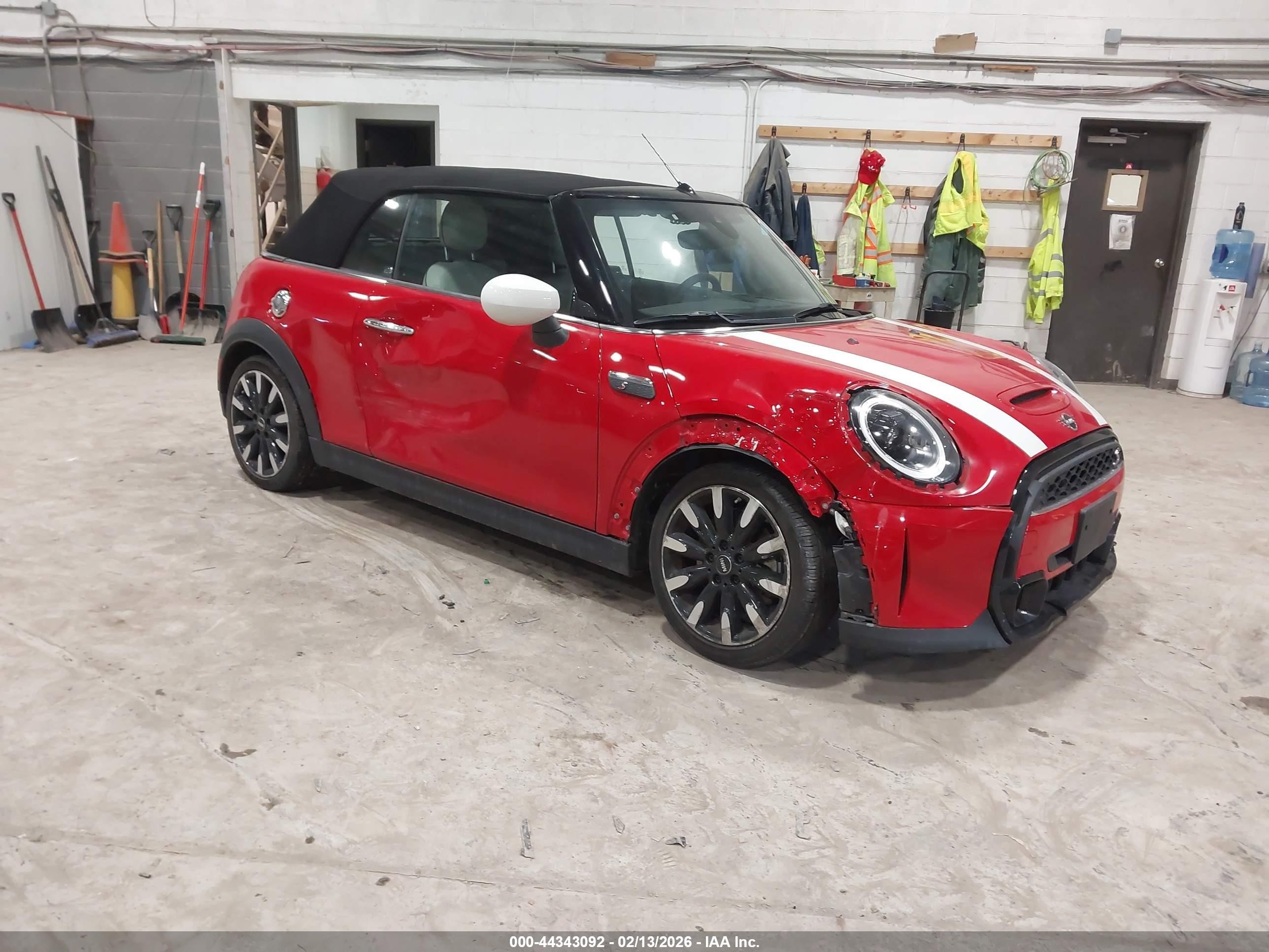 2023 MINI Convertible Cooper S, VIN WMW43DL06P3P43859 — Side