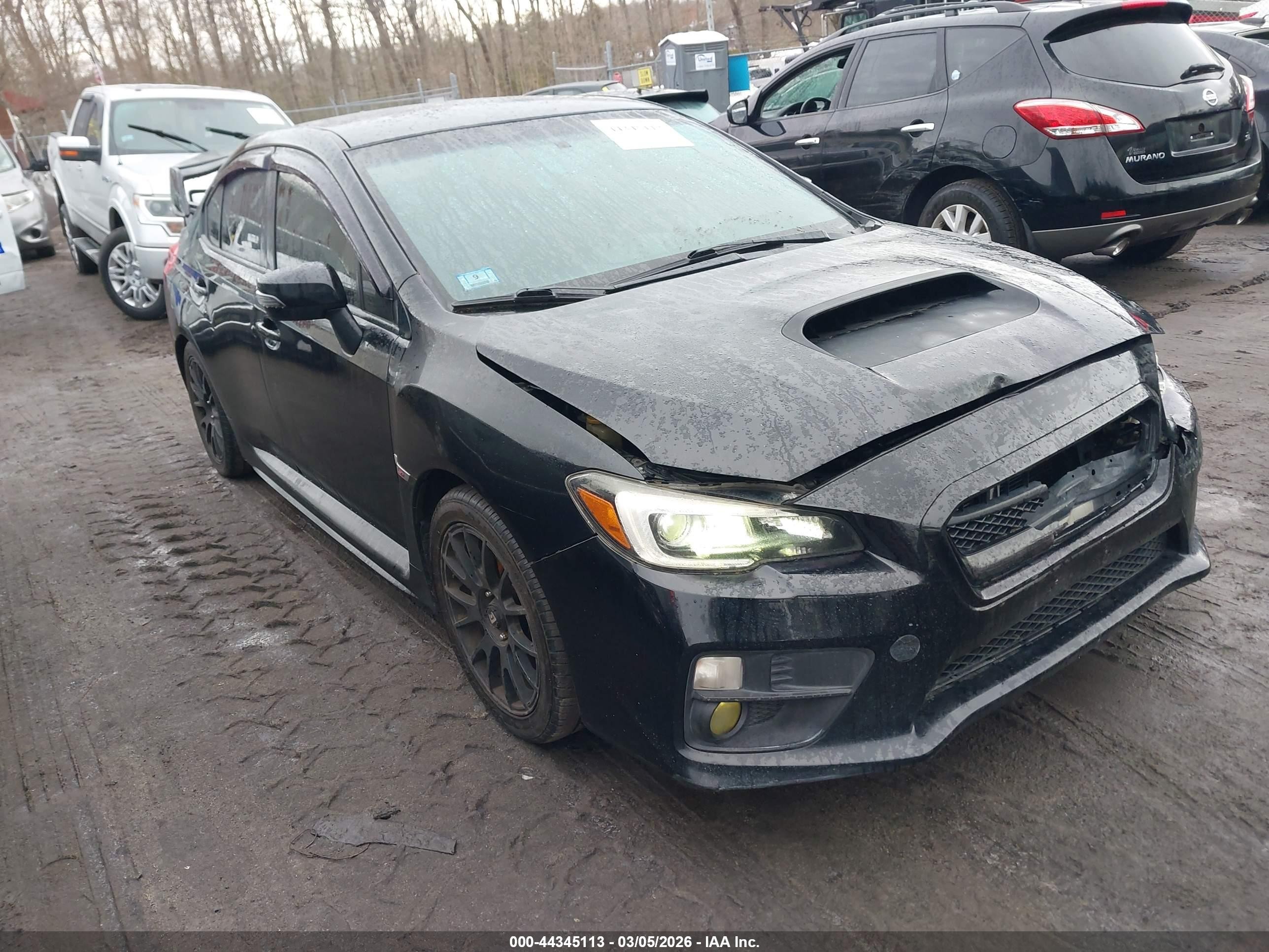 2016 Subaru WRX STI, VIN JF1VA2M66G9827252 — Front end
