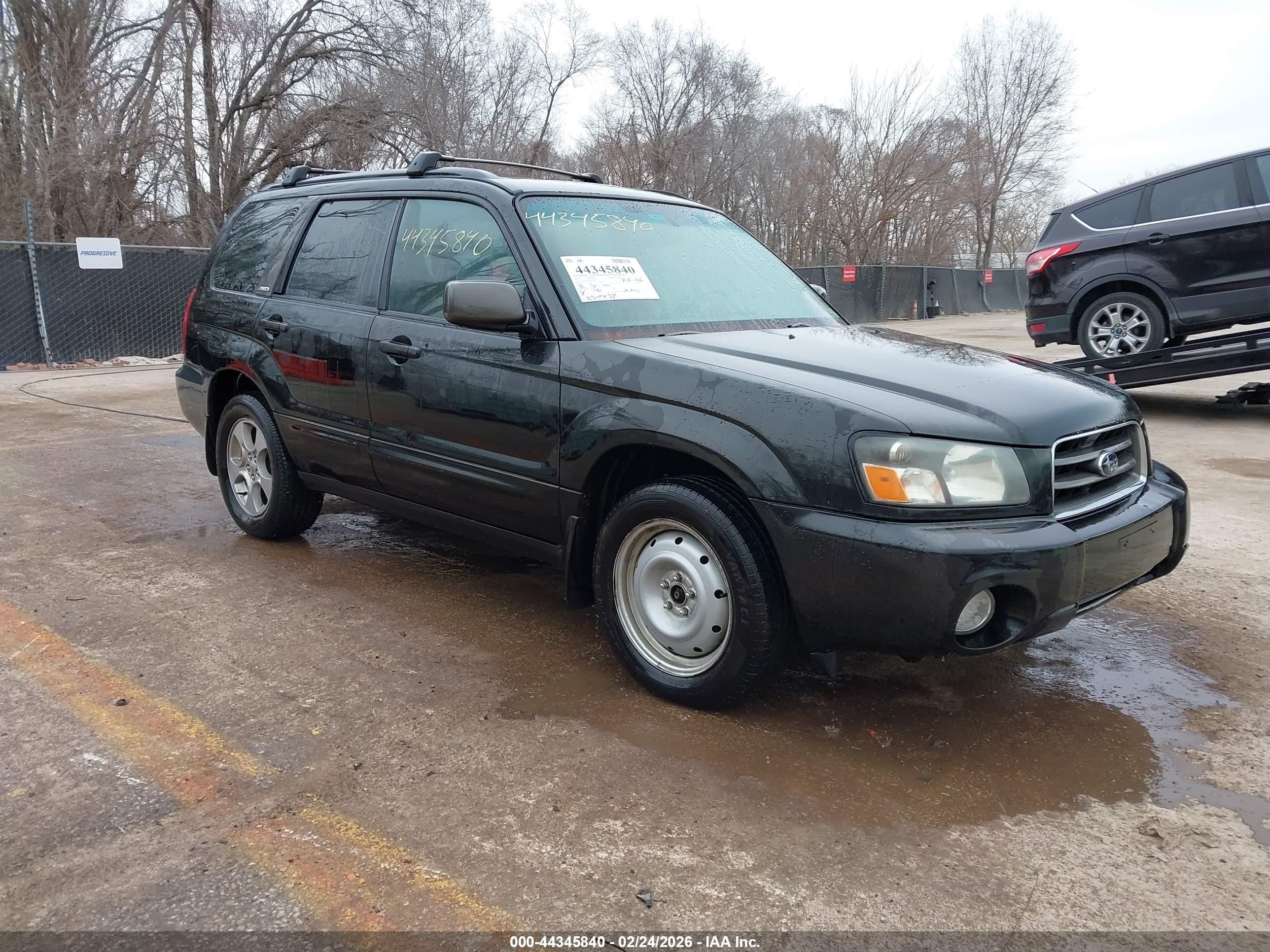 2004 Subaru Forester XS, VIN JF1SG65634H754897 — Rear end