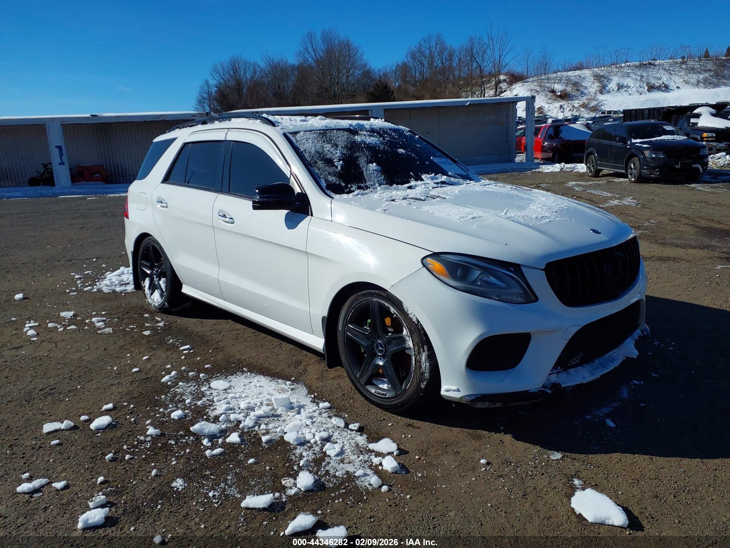 2018 Mercedes-Benz GLE 43 AMG, VIN 4JGDA6EB6JB080966 — Front end