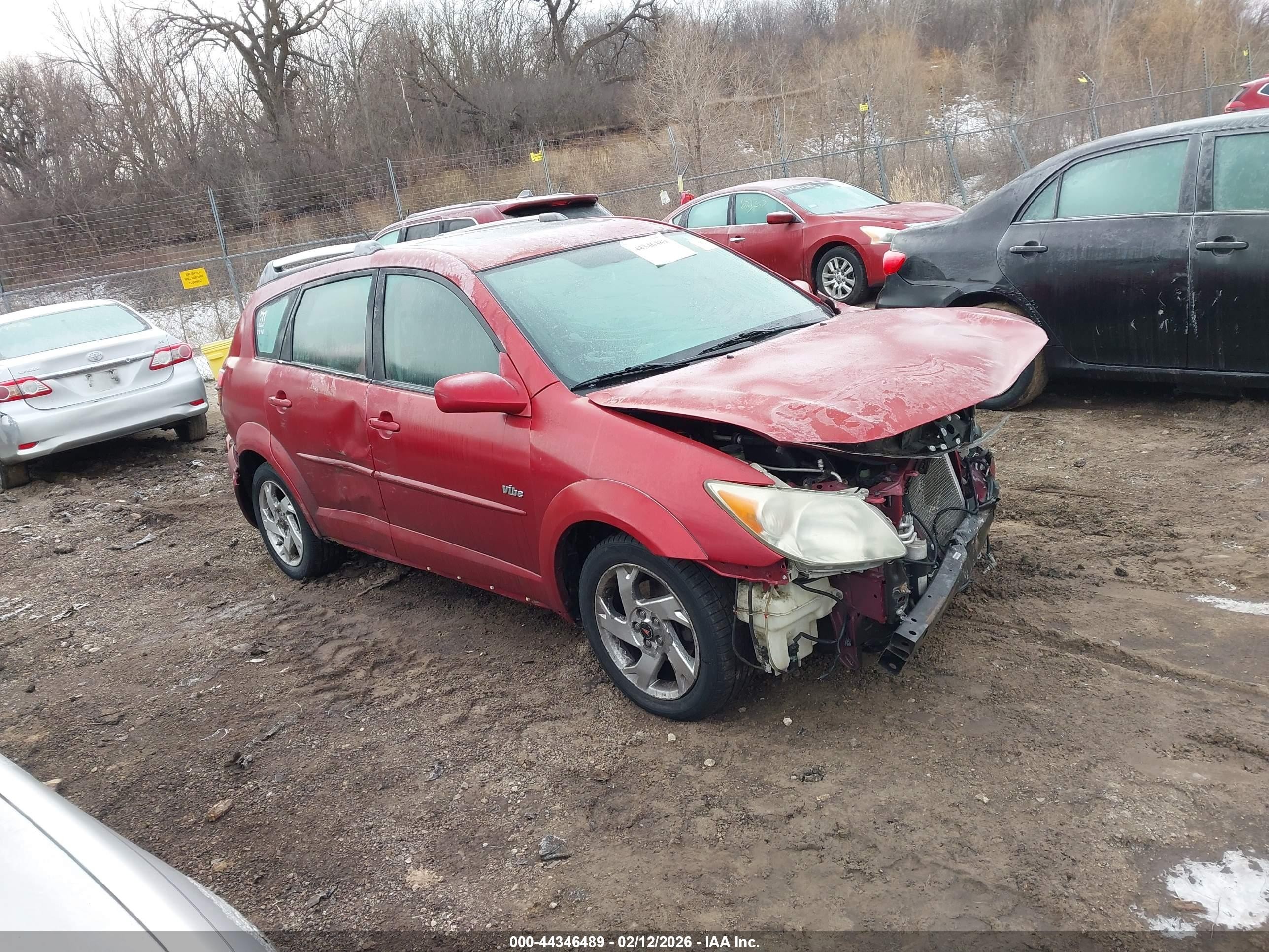 2005 Pontiac Vibe, VIN 5Y2SL66845Z414451 — Biohazard / chemical