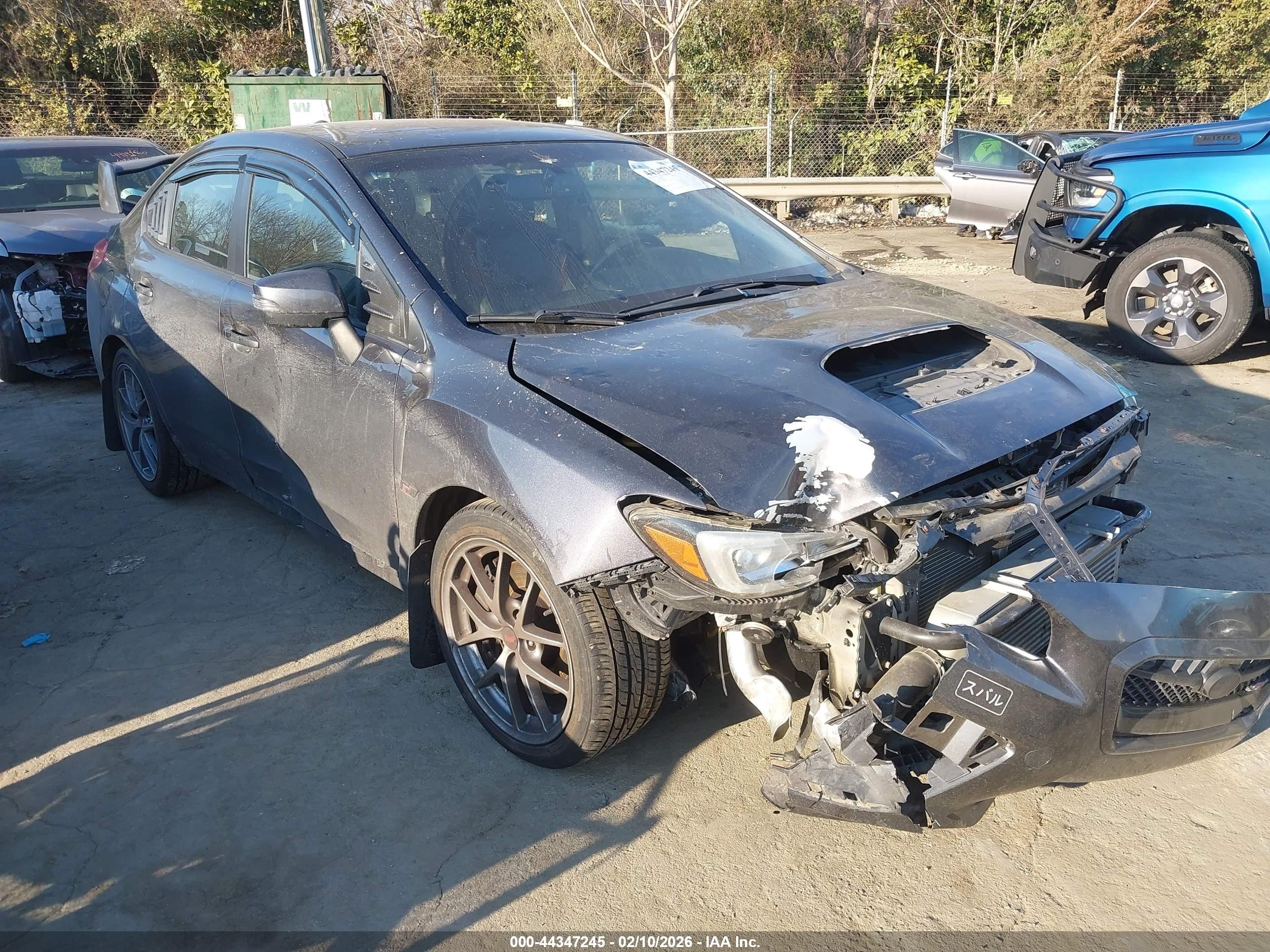 2015 Subaru WRX STI Limited, VIN JF1VA2S69F9810334 — Front end