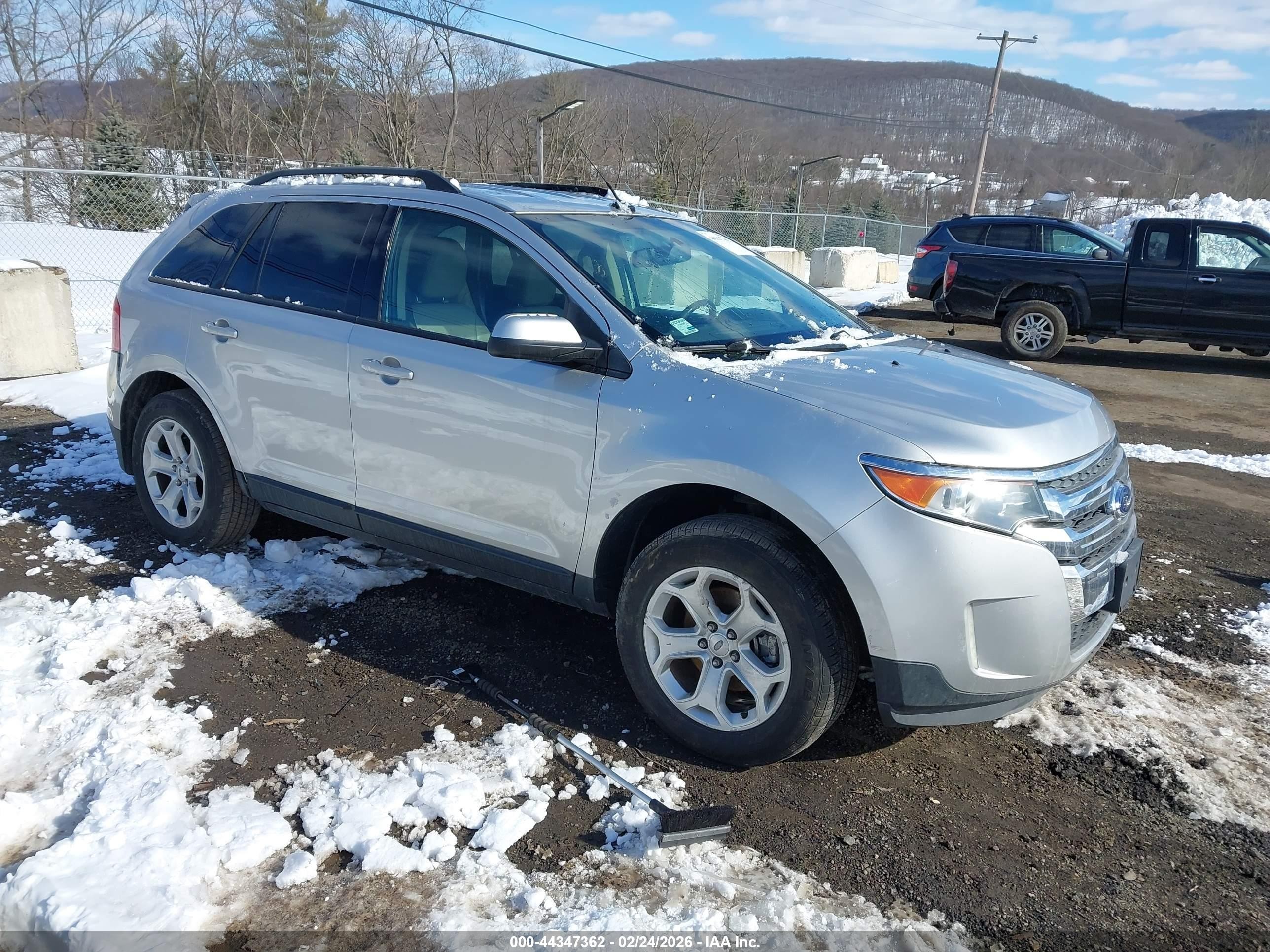 2013 Ford Edge SEL, VIN 2FMDK4JC2DBC28741 — Front end