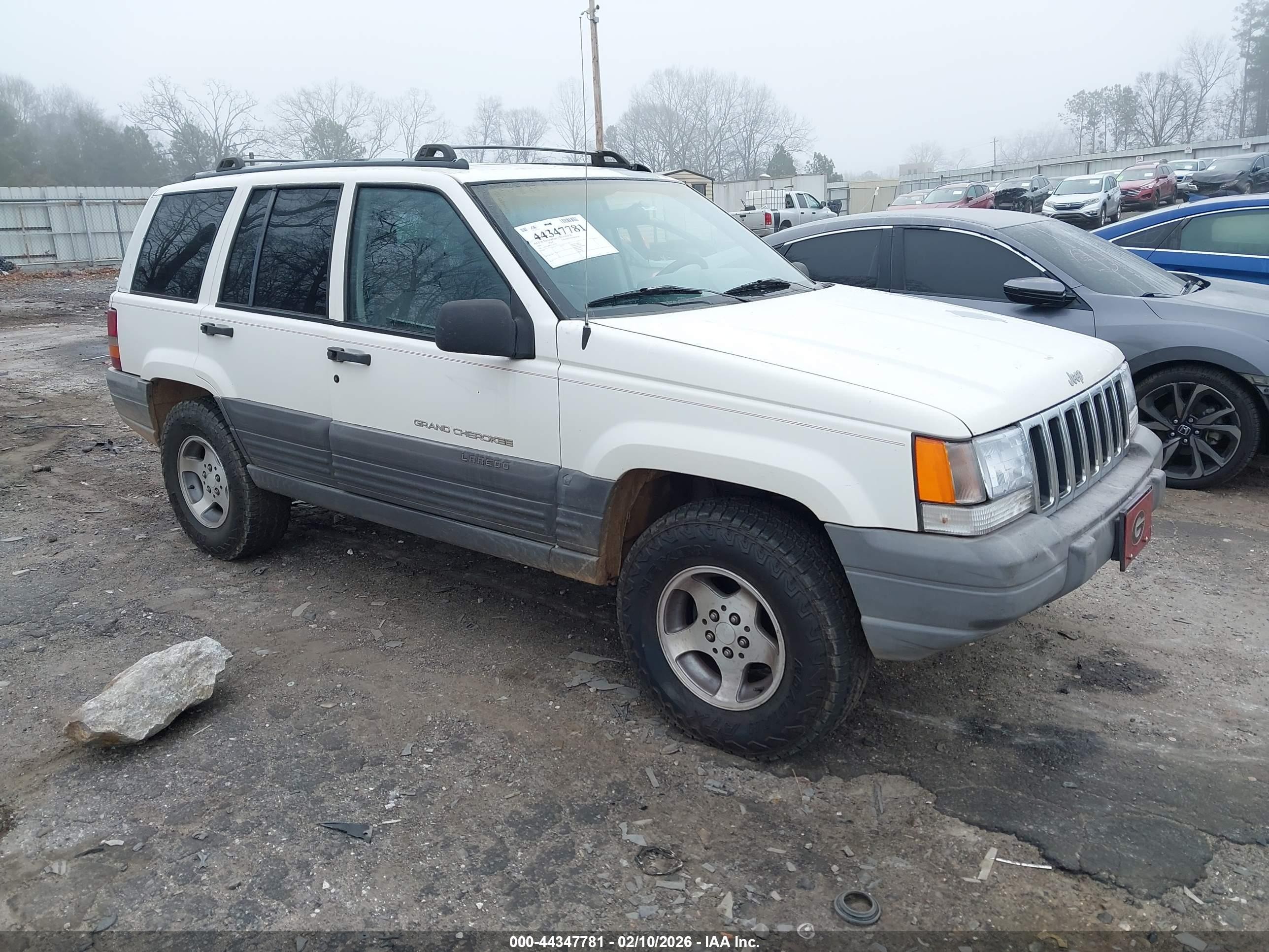 1996 Jeep Grand Cherokee Laredo, VIN 1J4EX58S0TC105476 — Not stated
