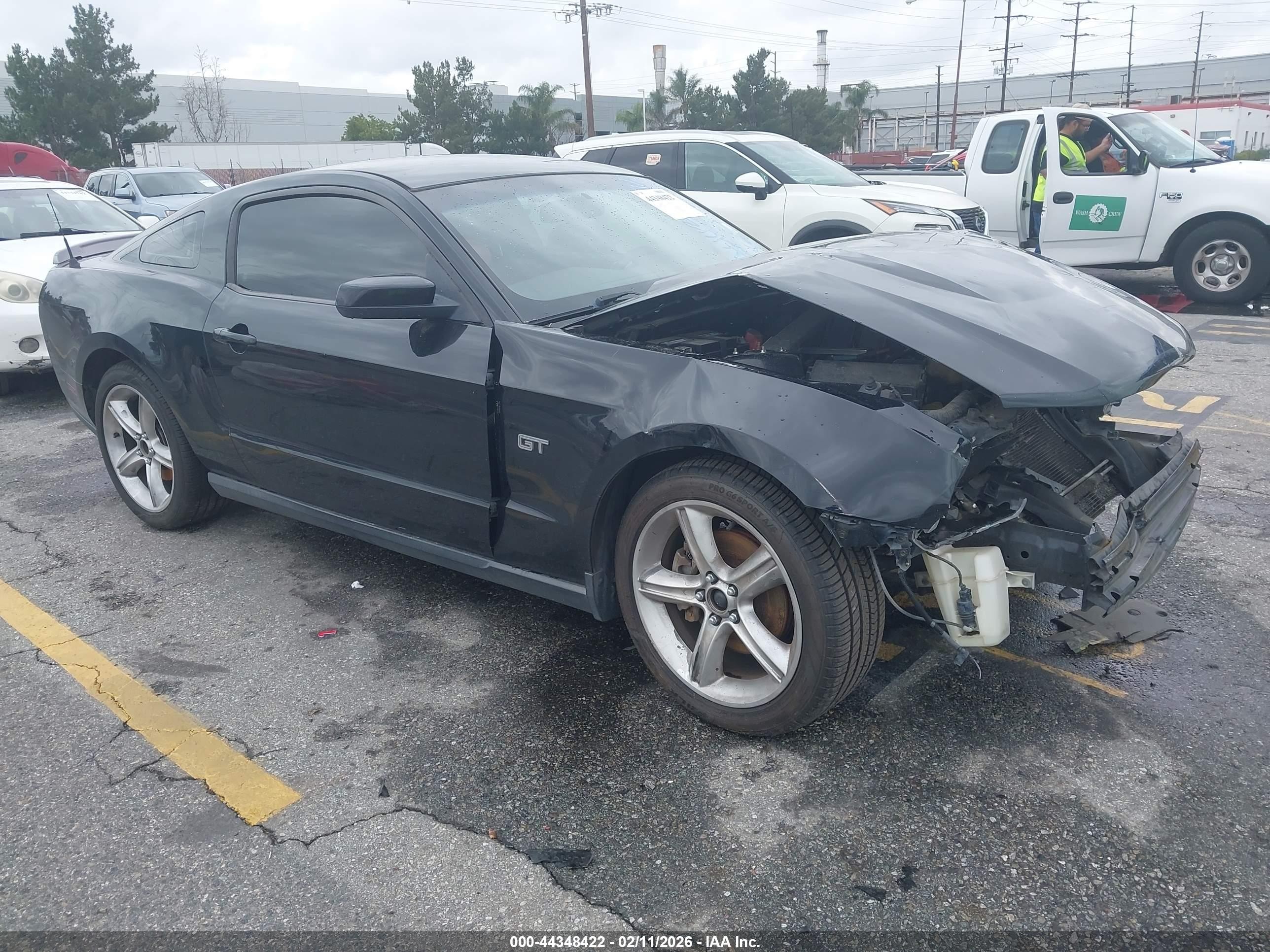 2010 Ford Mustang GT, VIN 1ZVBP8CH6A5171020 — Front end