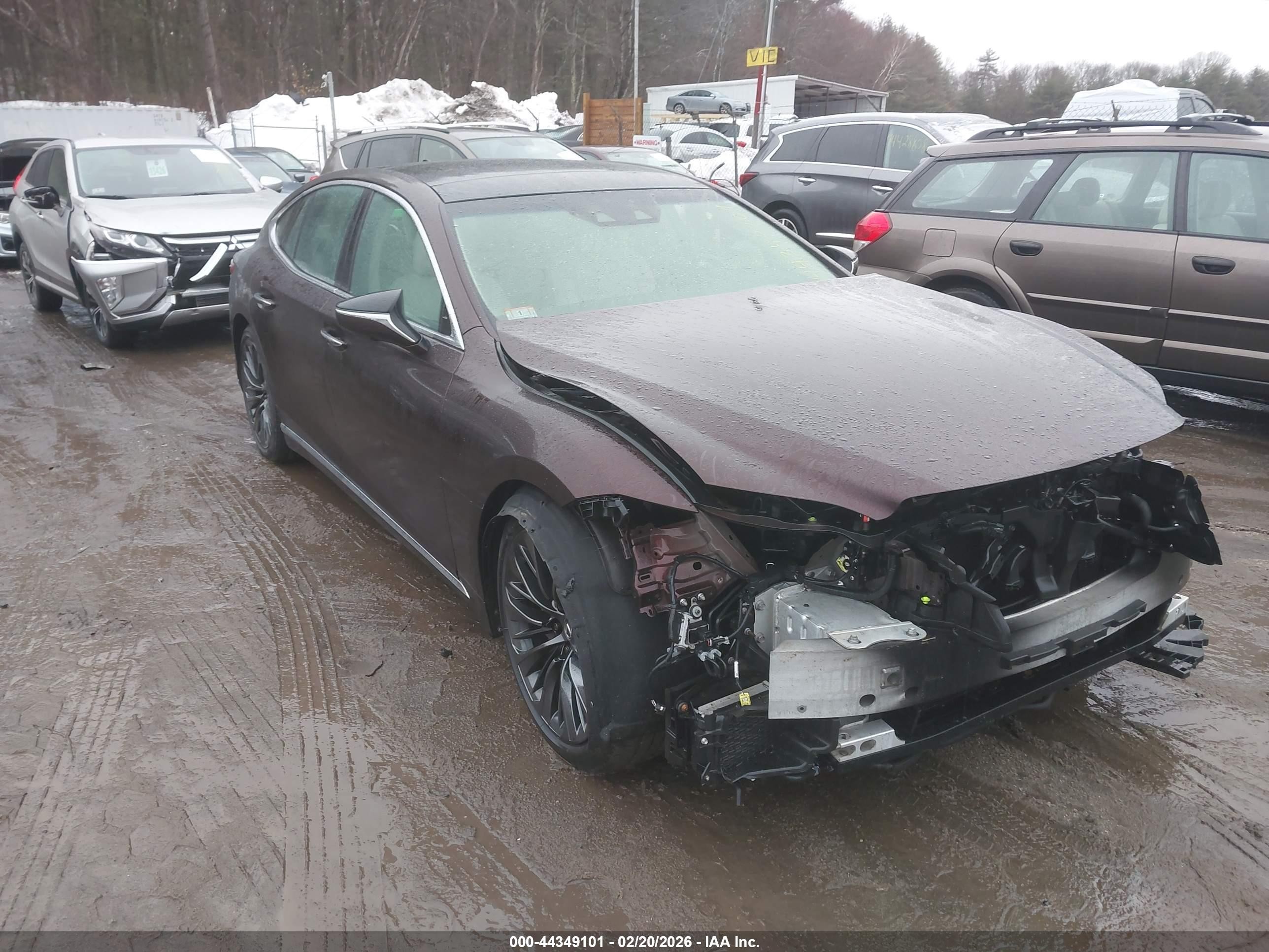 2020 Lexus LS 500, VIN JTHG5LGF0L5007614 — All over