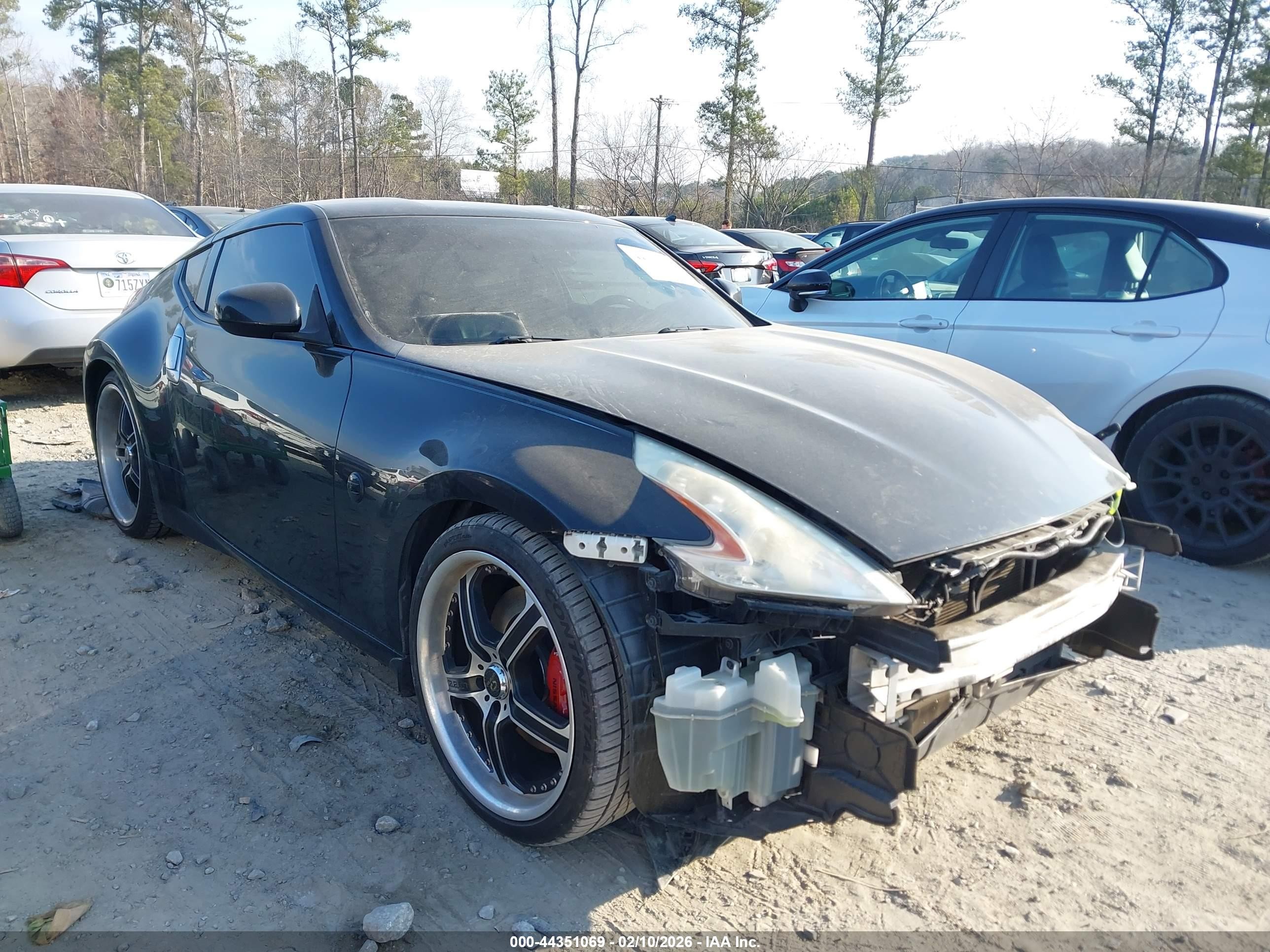 2013 Nissan 370Z, VIN JN1AZ4EH9DM383485 — Front end