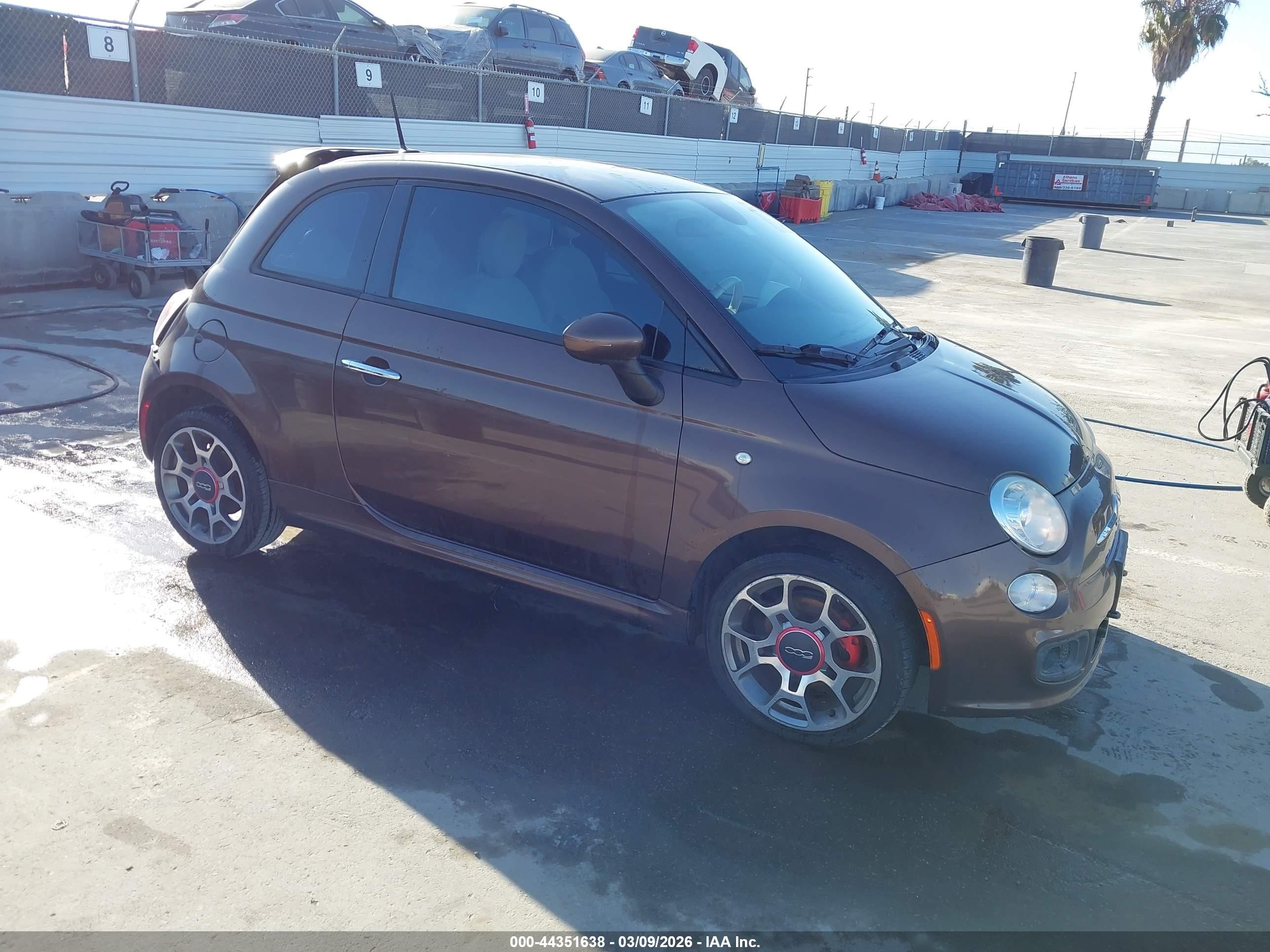 2015 FIAT 500 Sport, VIN 3C3CFFBRXFT616010 — All over
