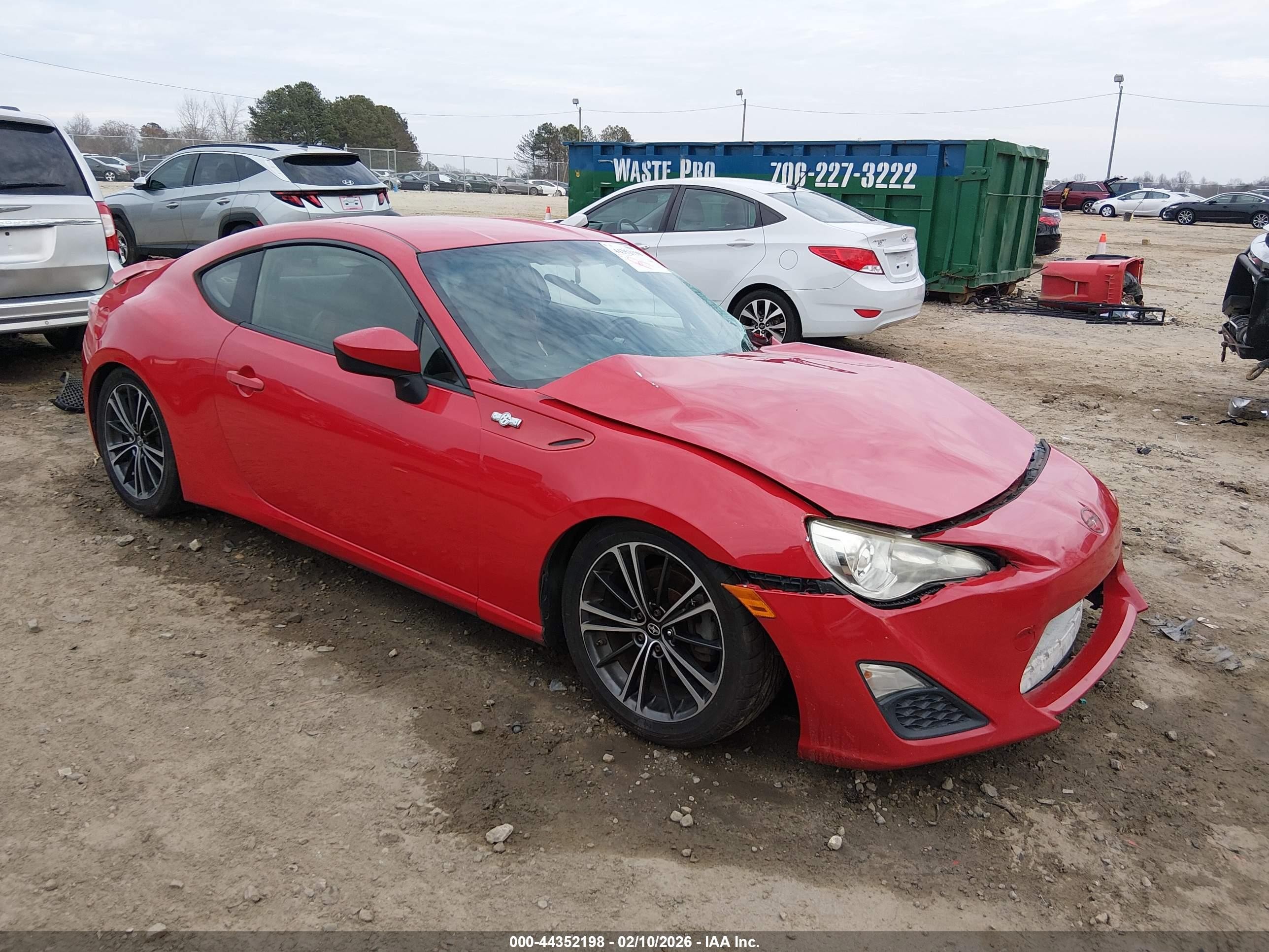 2014 Scion FR-S Monogram, VIN JF1ZNAA15E8704070 — Side