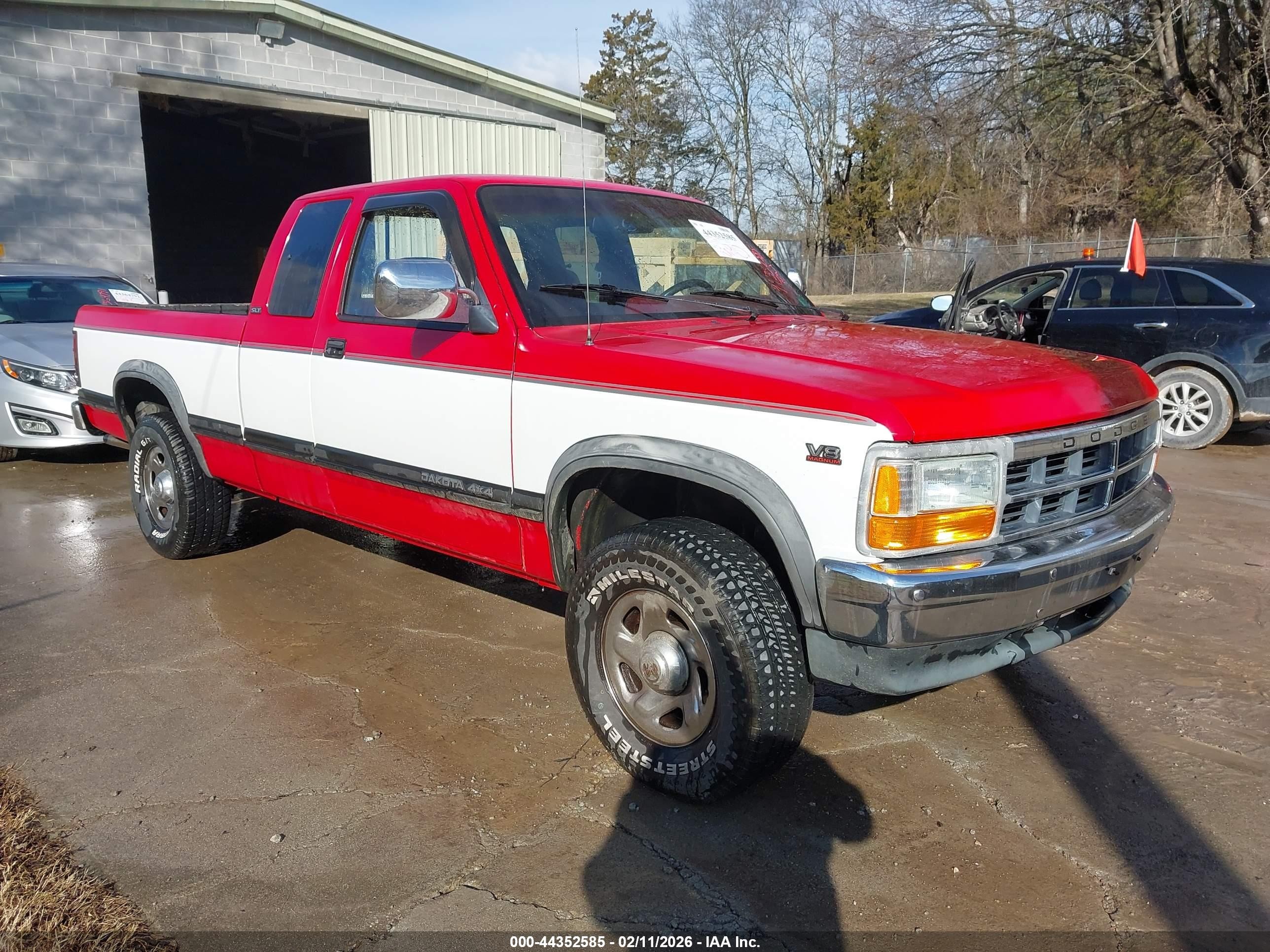 1994 Dodge Dakota, VIN 1B7GG23Y4RS638244 — Обычный износ