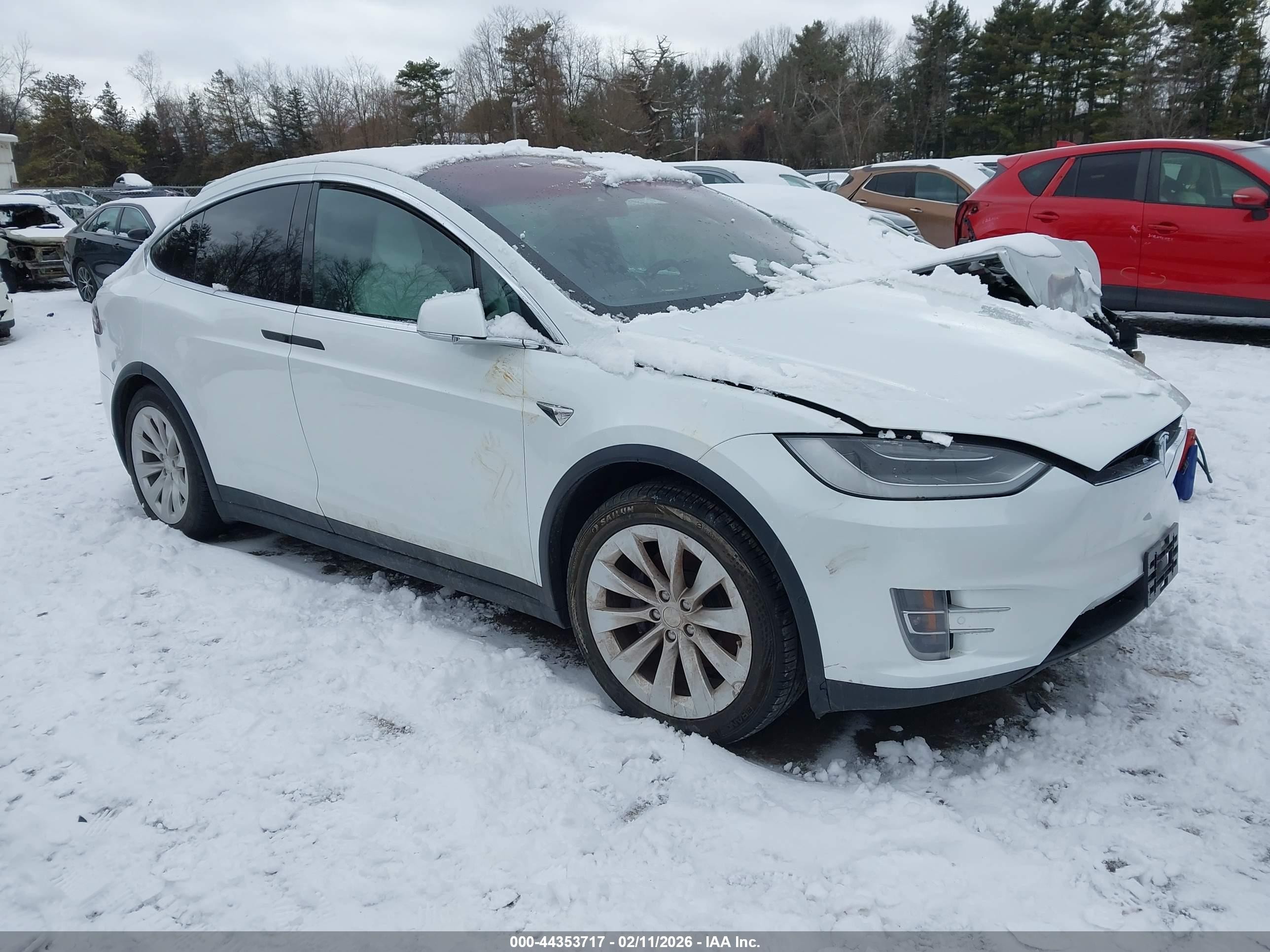 2019 Tesla Model X 75D, VIN 5YJXCAE27KF193046 — Undercarriage