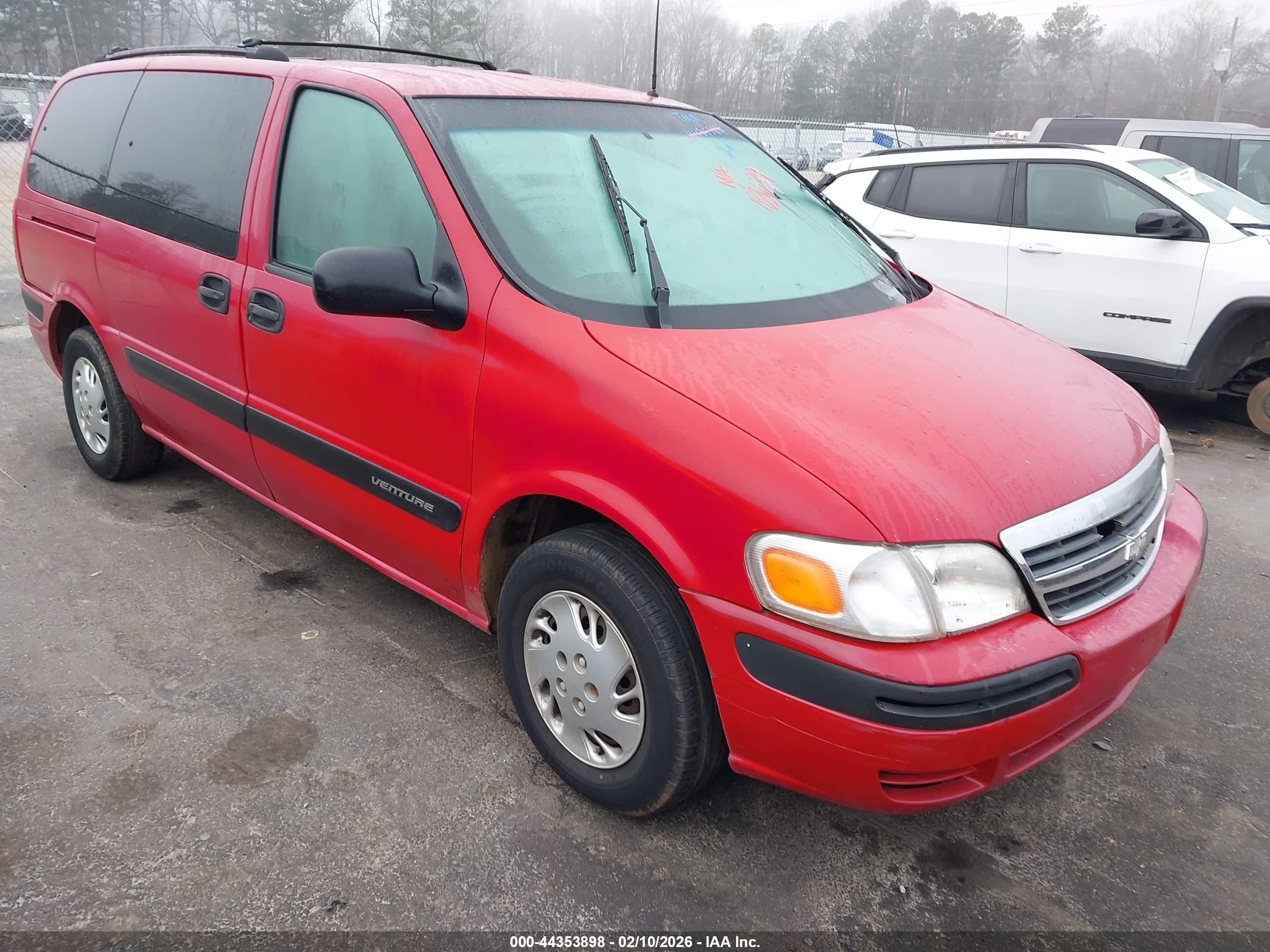 2001 Chevrolet Venture LS Y3G Mobility, VIN 1GNDX03E11D183639 — Normal wear