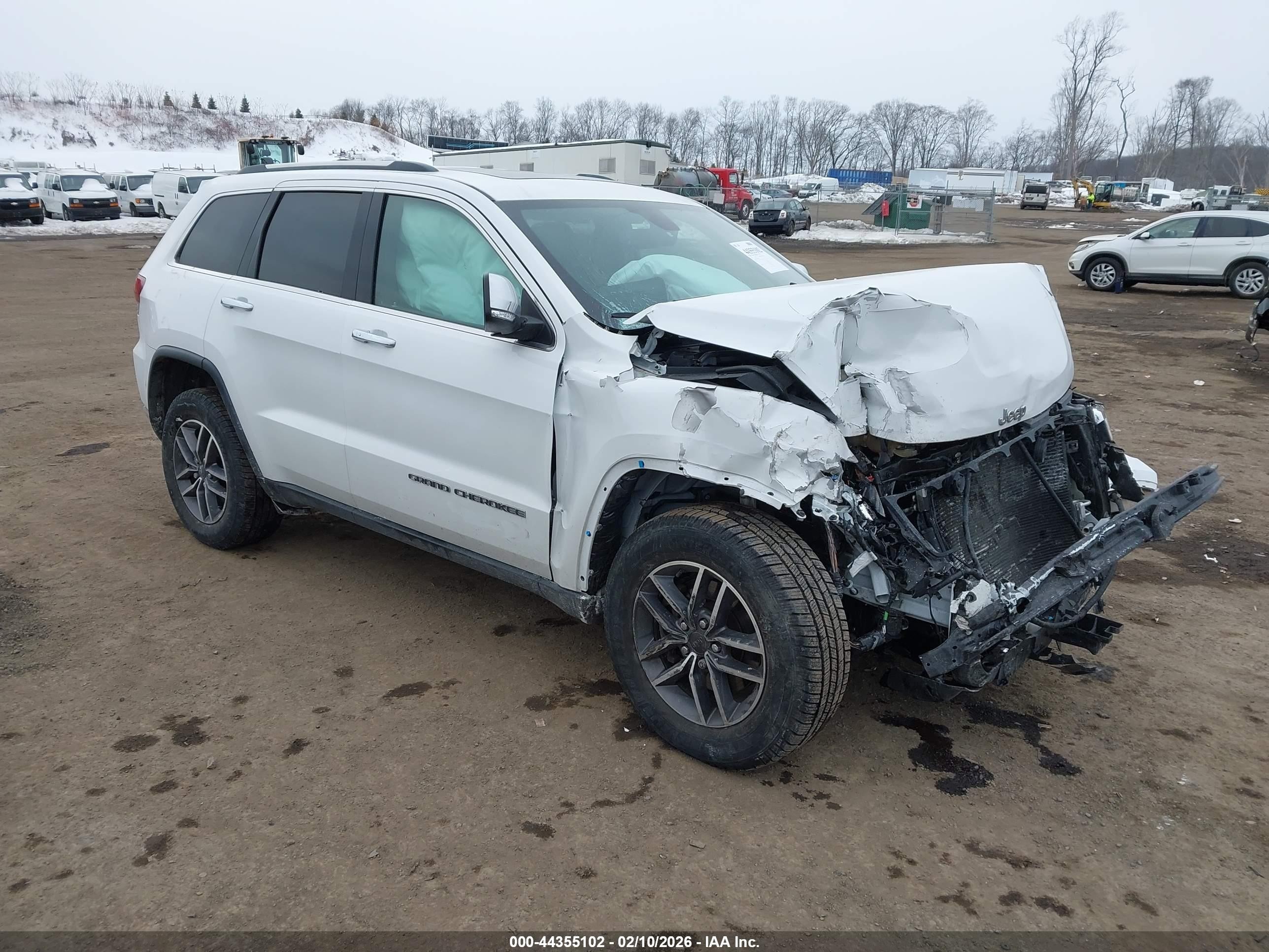 2021 Jeep Grand Cherokee Limited, VIN 1C4RJFBG5MC594204 — Front end