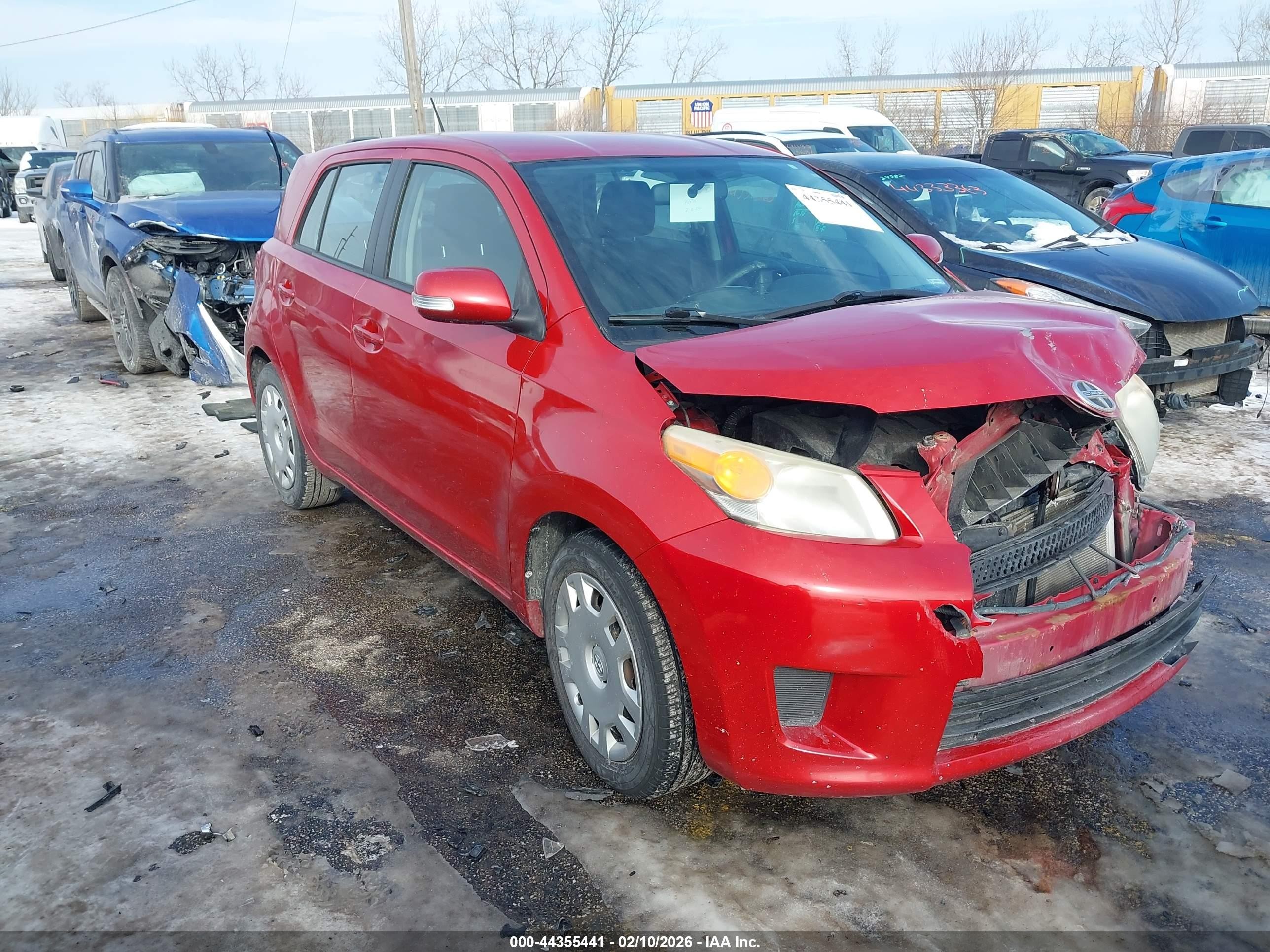 2010 Scion xD, VIN JTKKU4B44A1005856 — Front end