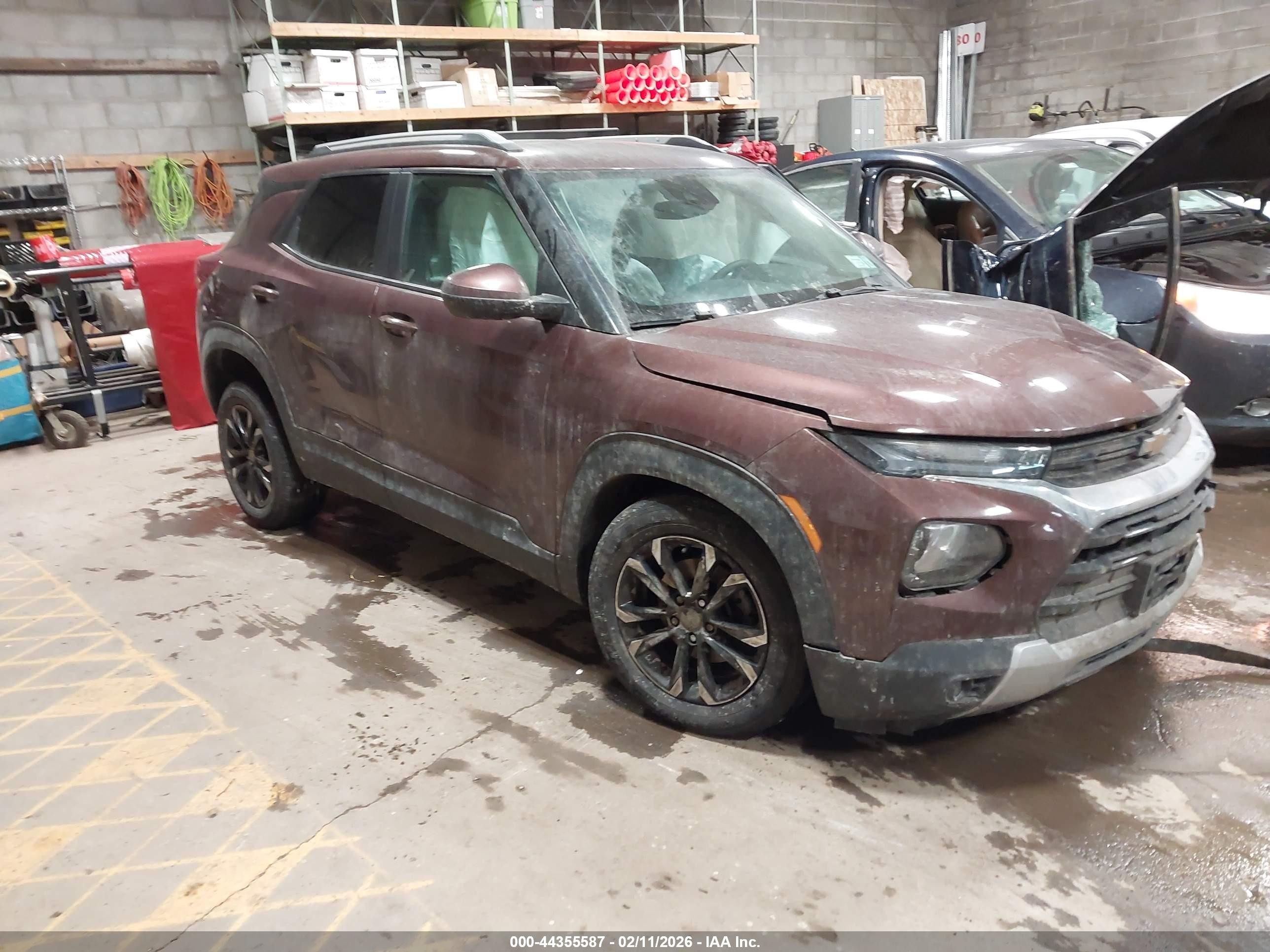 2022 Chevrolet TrailBlazer LT, VIN KL79MPSL0NB066956 — Front end