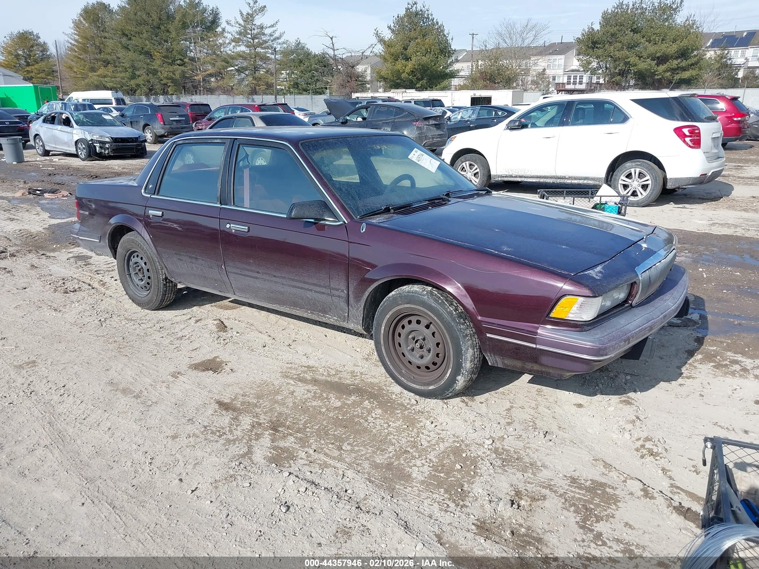 1995 Buick Century Limited SL, VIN 1G4AG55M6S6475141 — Rear end