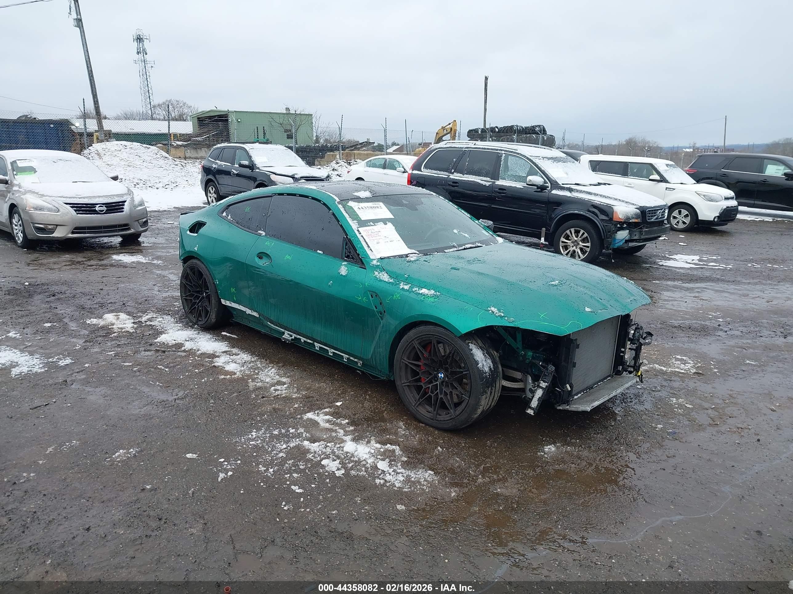 2021 BMW M4, VIN WBS53AZ07MCG81375 — Front end
