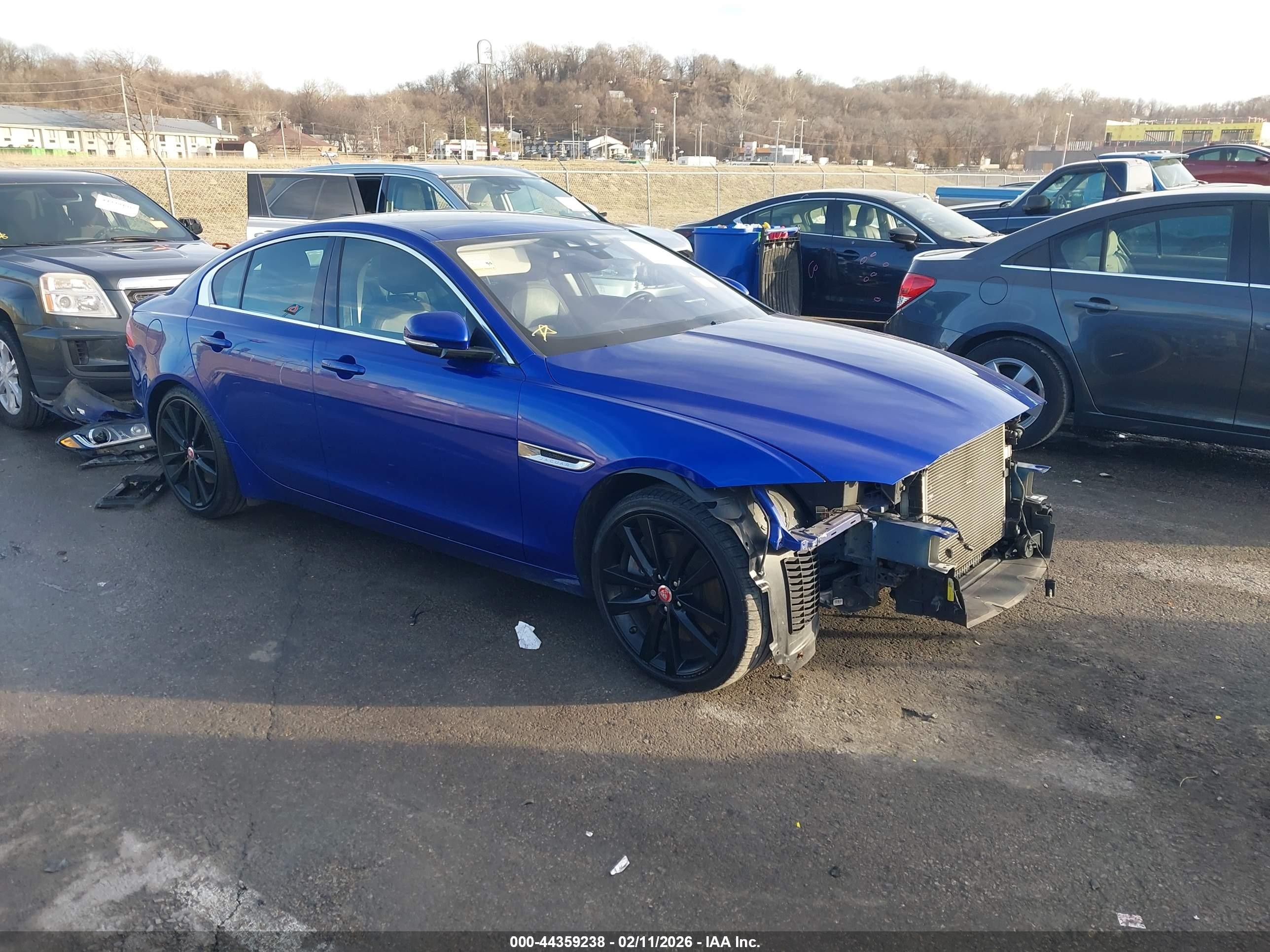 2017 Jaguar XE 35t Prestige, VIN SAJAK4BVXHA963932 — Front end