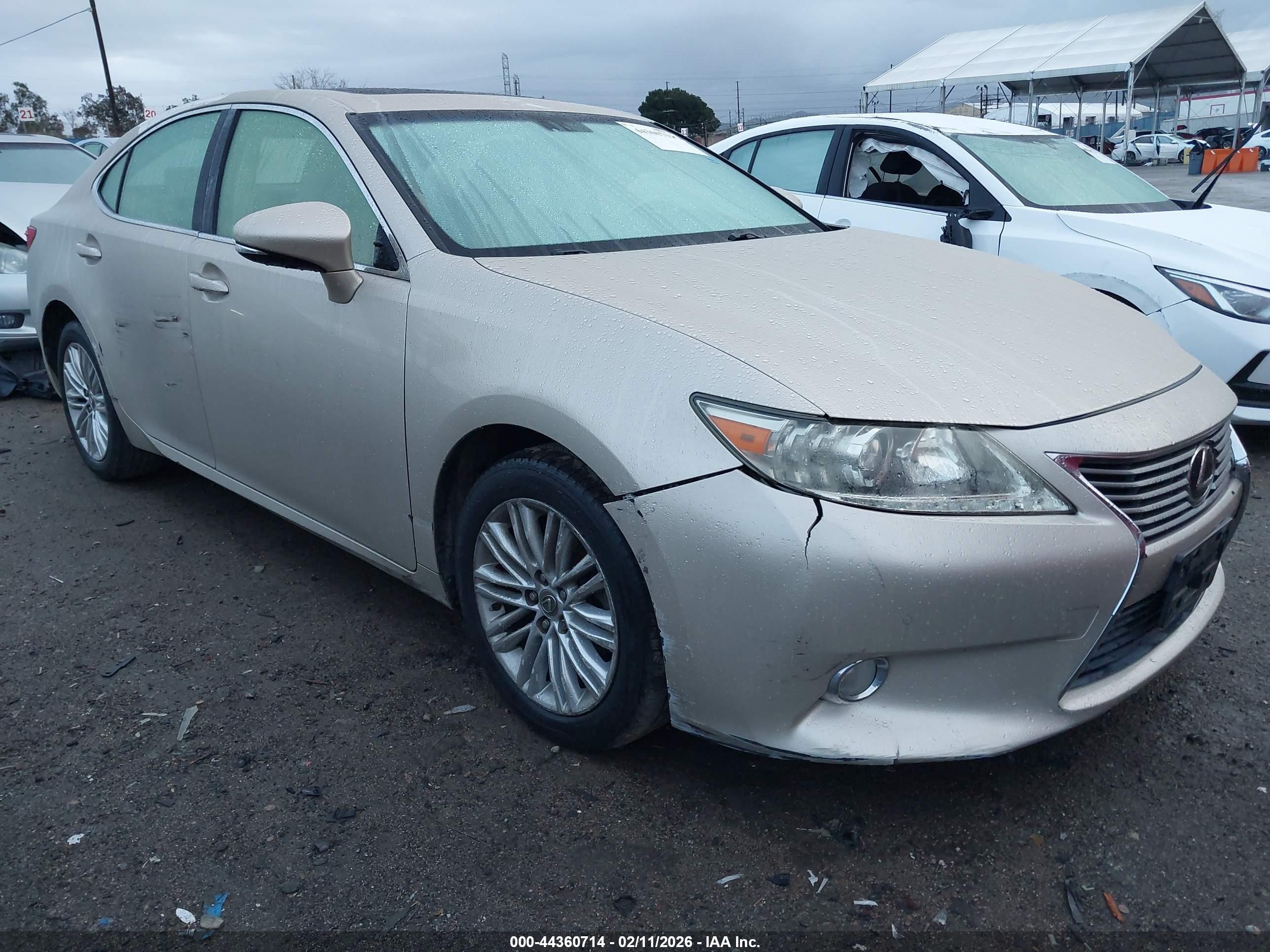2013 Lexus ES 250, VIN JTHBK1GG9D2005637 — Fresh water flood