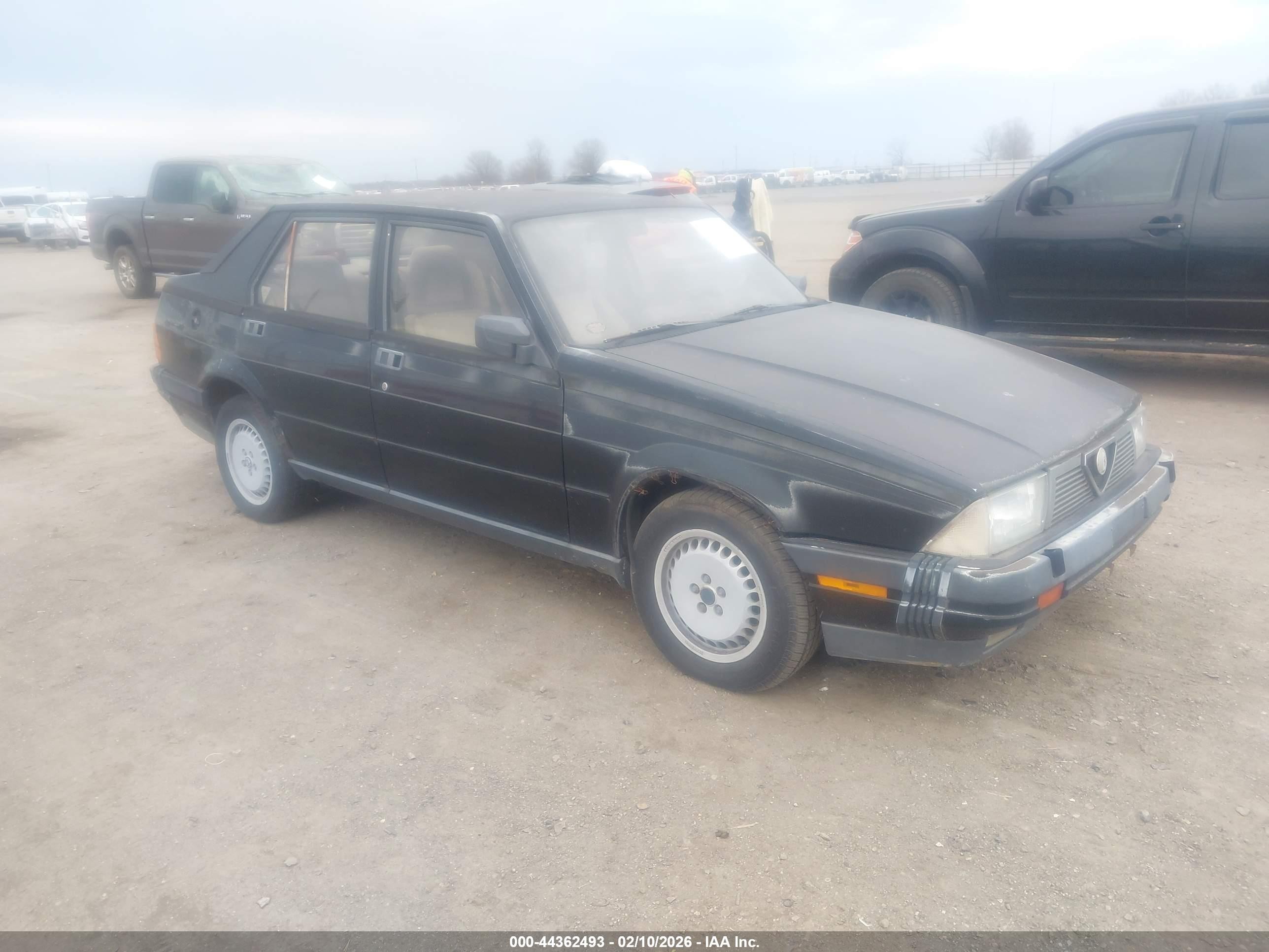 1987 Alfa Romeo Milano, VIN ZARDA1162H1050451 — Электрика