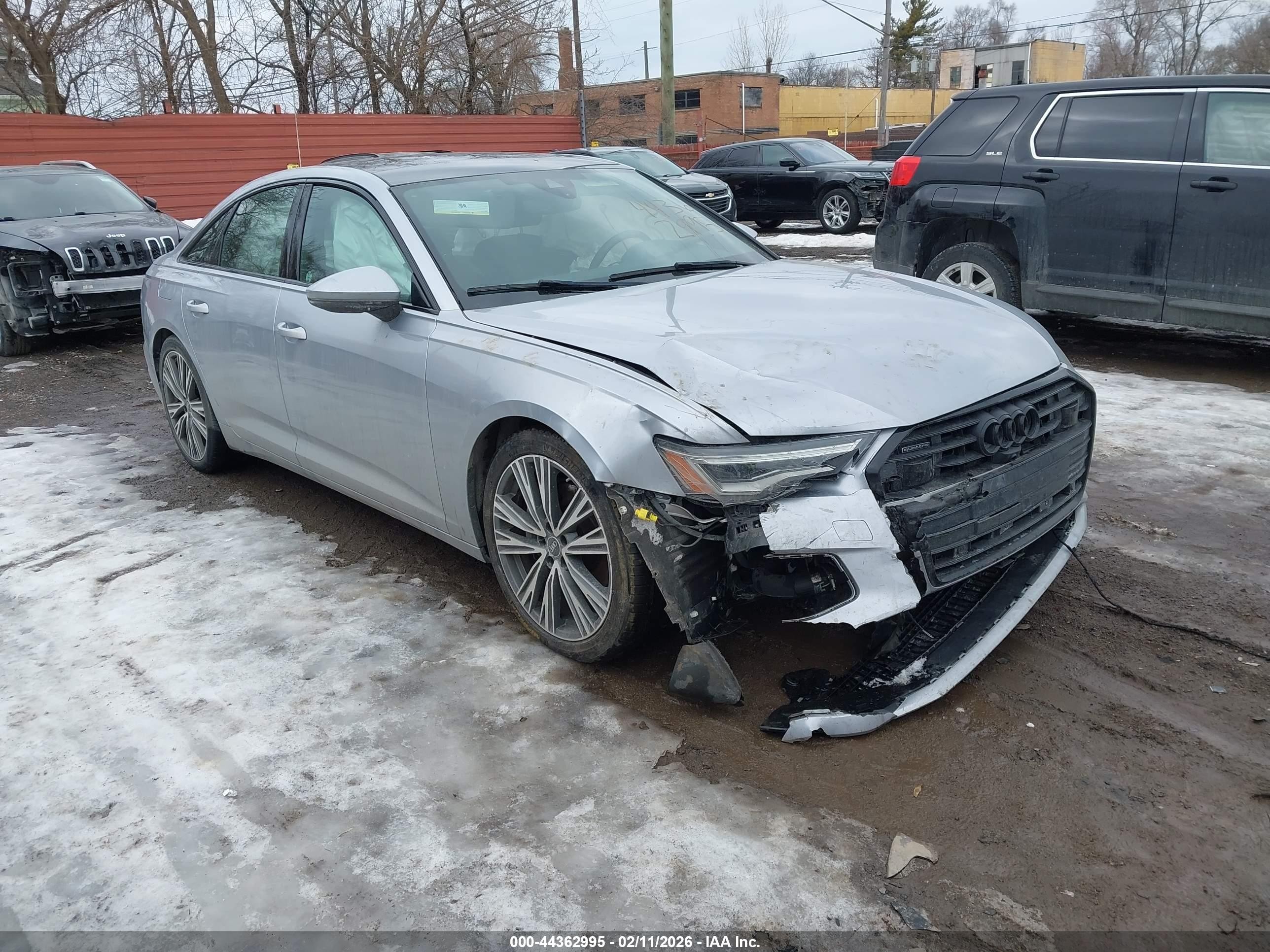 2022 Audi A6 Premium Plus, VIN WAUE3BF29NN028551 — Front end