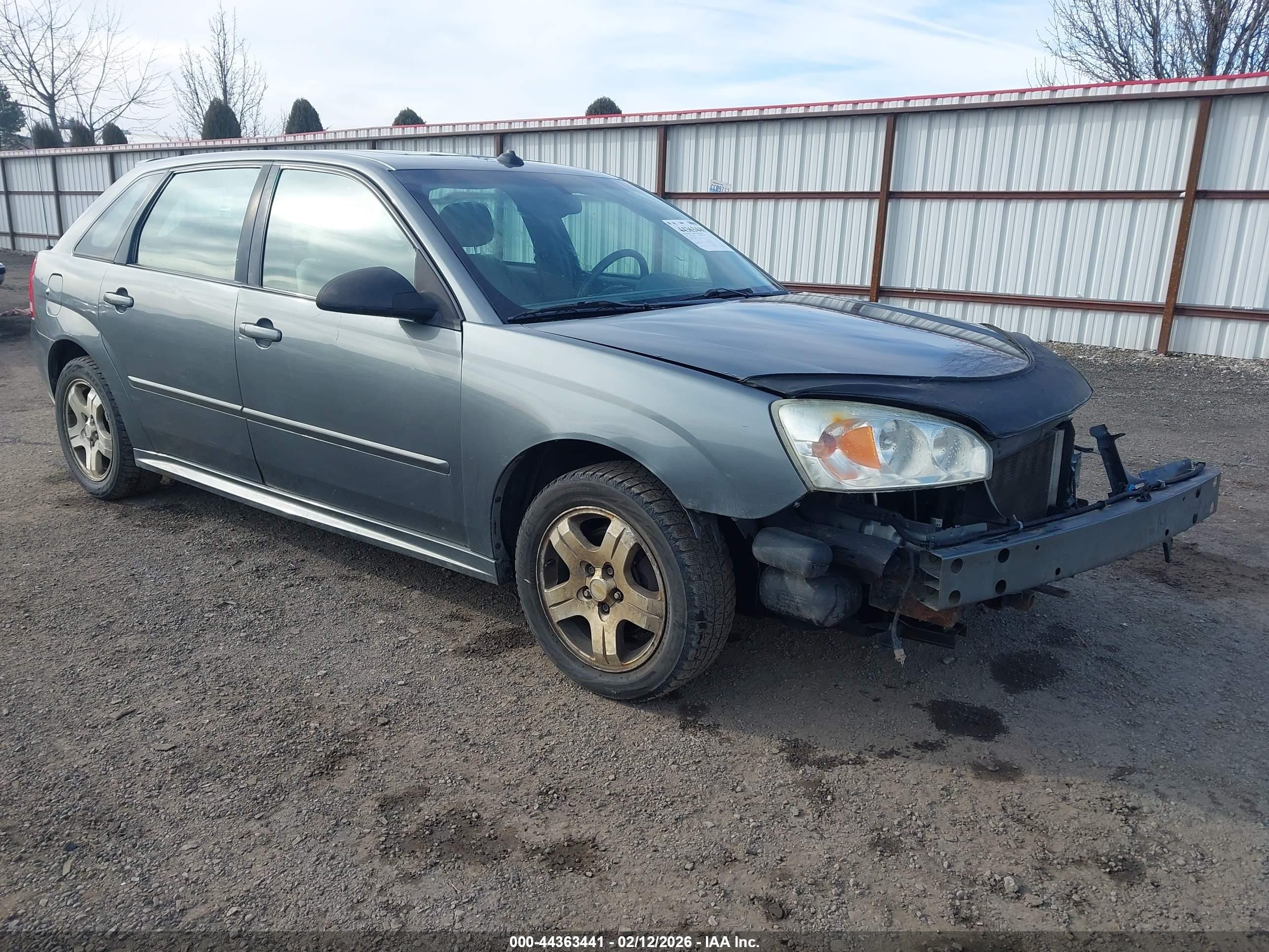2005 Chevrolet Malibu Maxx LT, VIN 1G1ZU64885F140812 — Front end