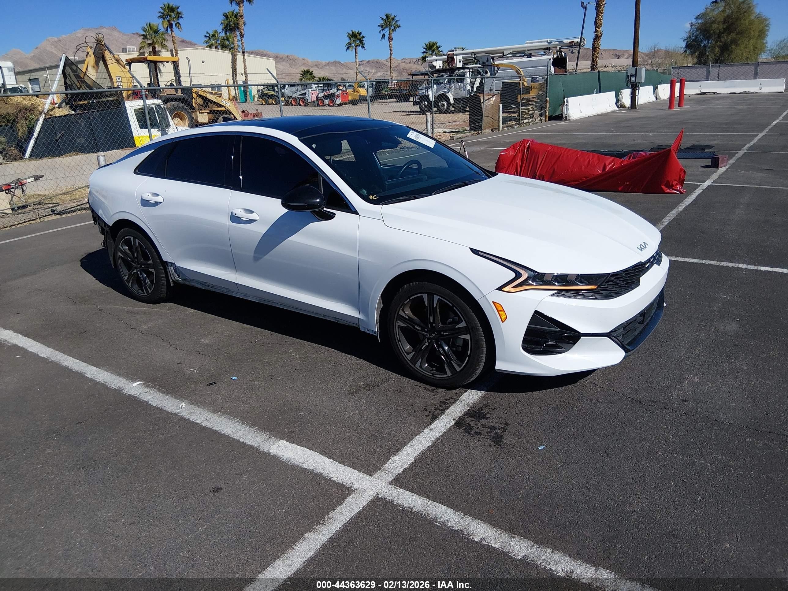 2023 Kia K5 GT-Line, VIN 5XXG64J23PG175761 — Rear end