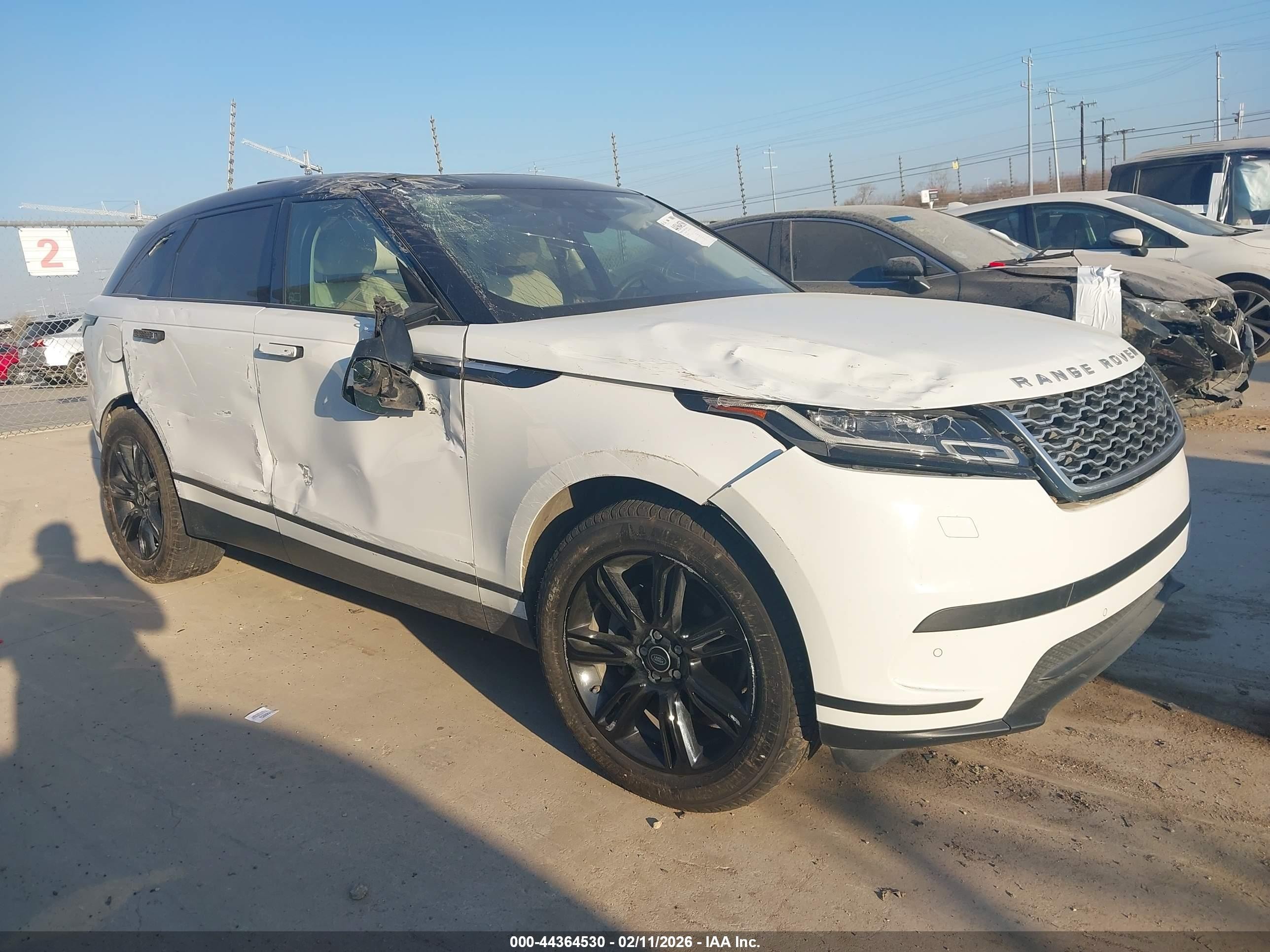 2020 Land Rover Range Rover Velar S, VIN SALYB2EX2LA277335 — Опрокидывание