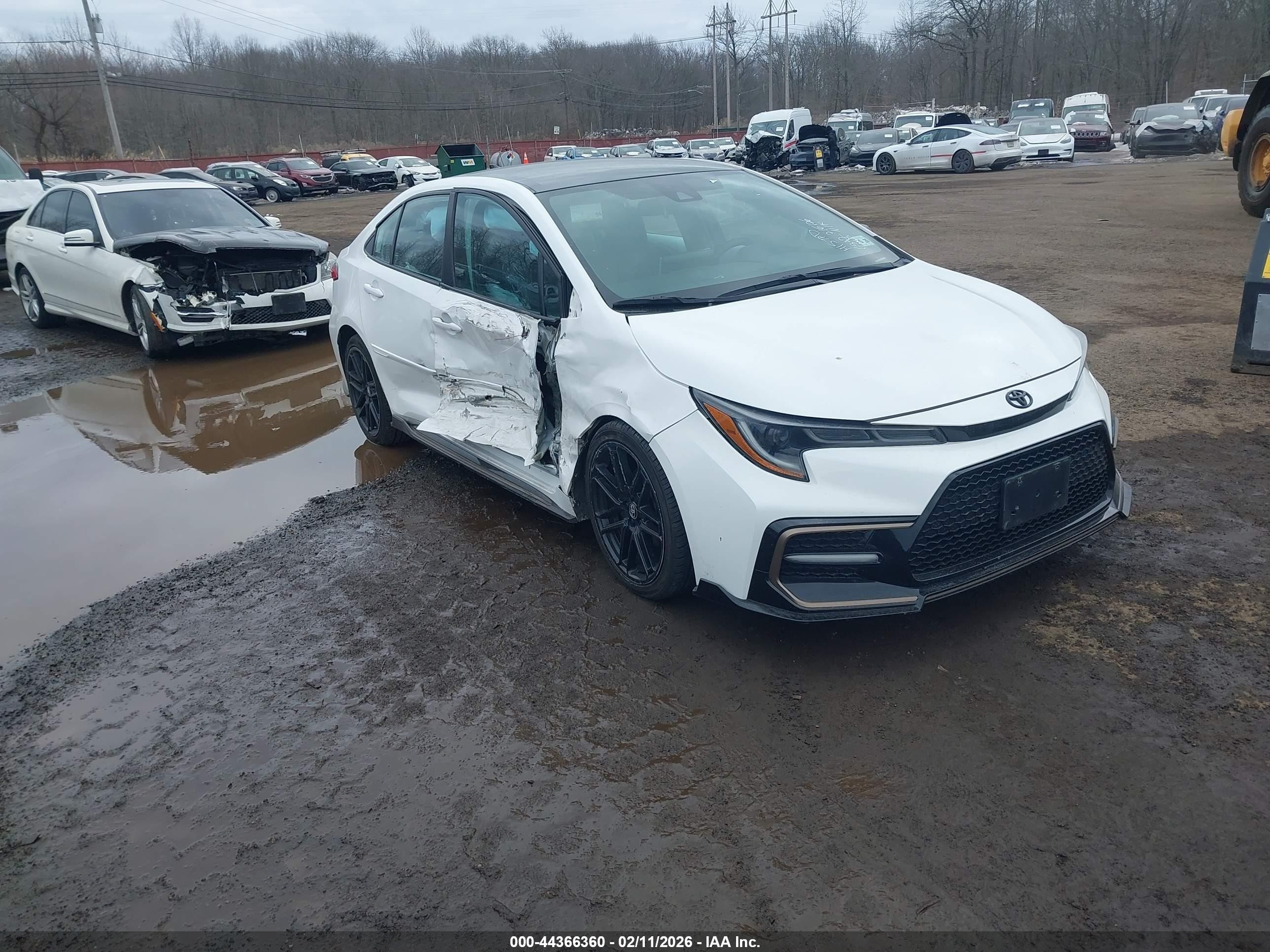 2021 Toyota Corolla Apex SE, VIN 5YFS4MCE3MP066842 — Side