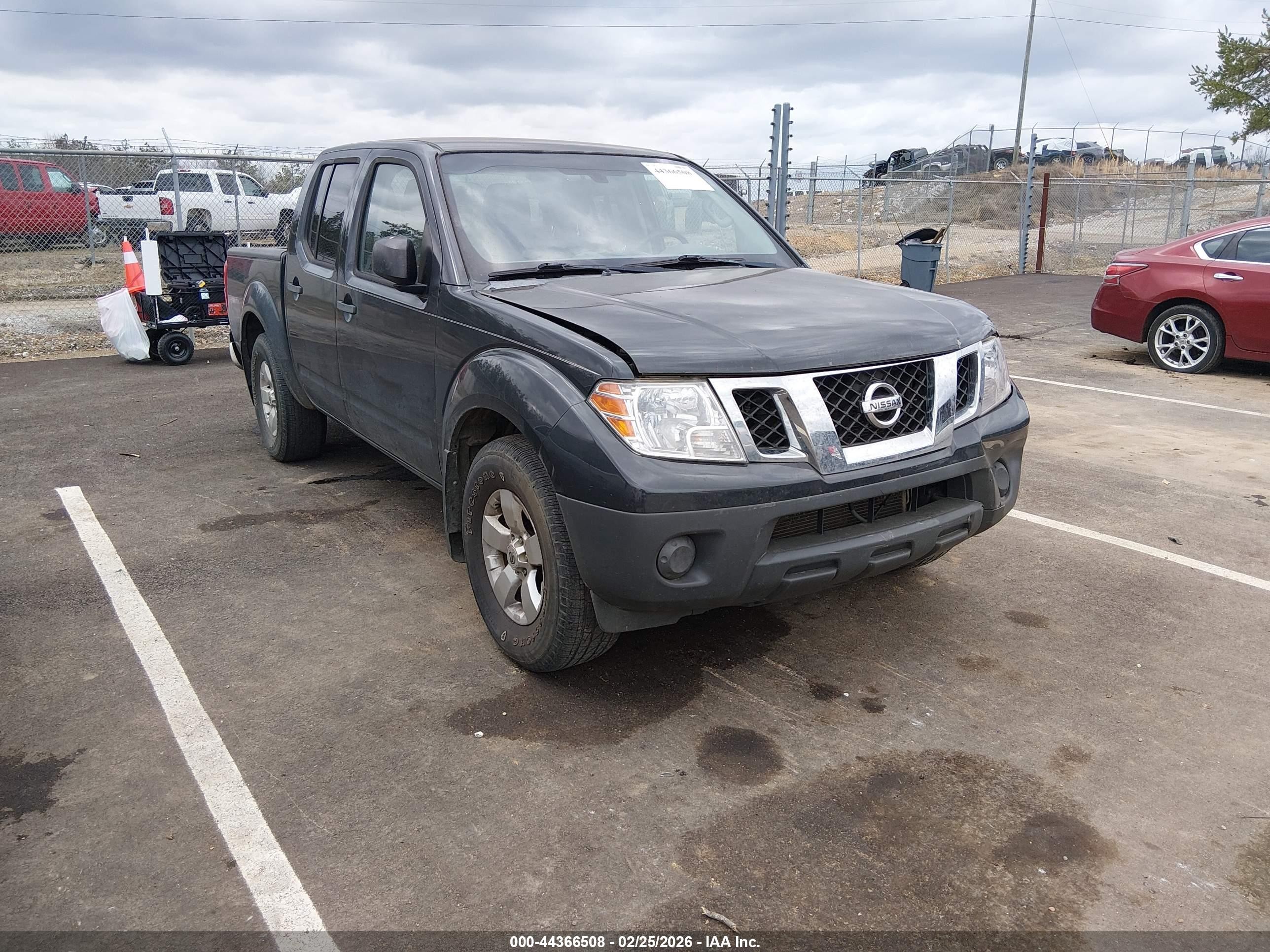 2012 Nissan Frontier SV, VIN 1N6AD0ER8CC475296 — Rear end