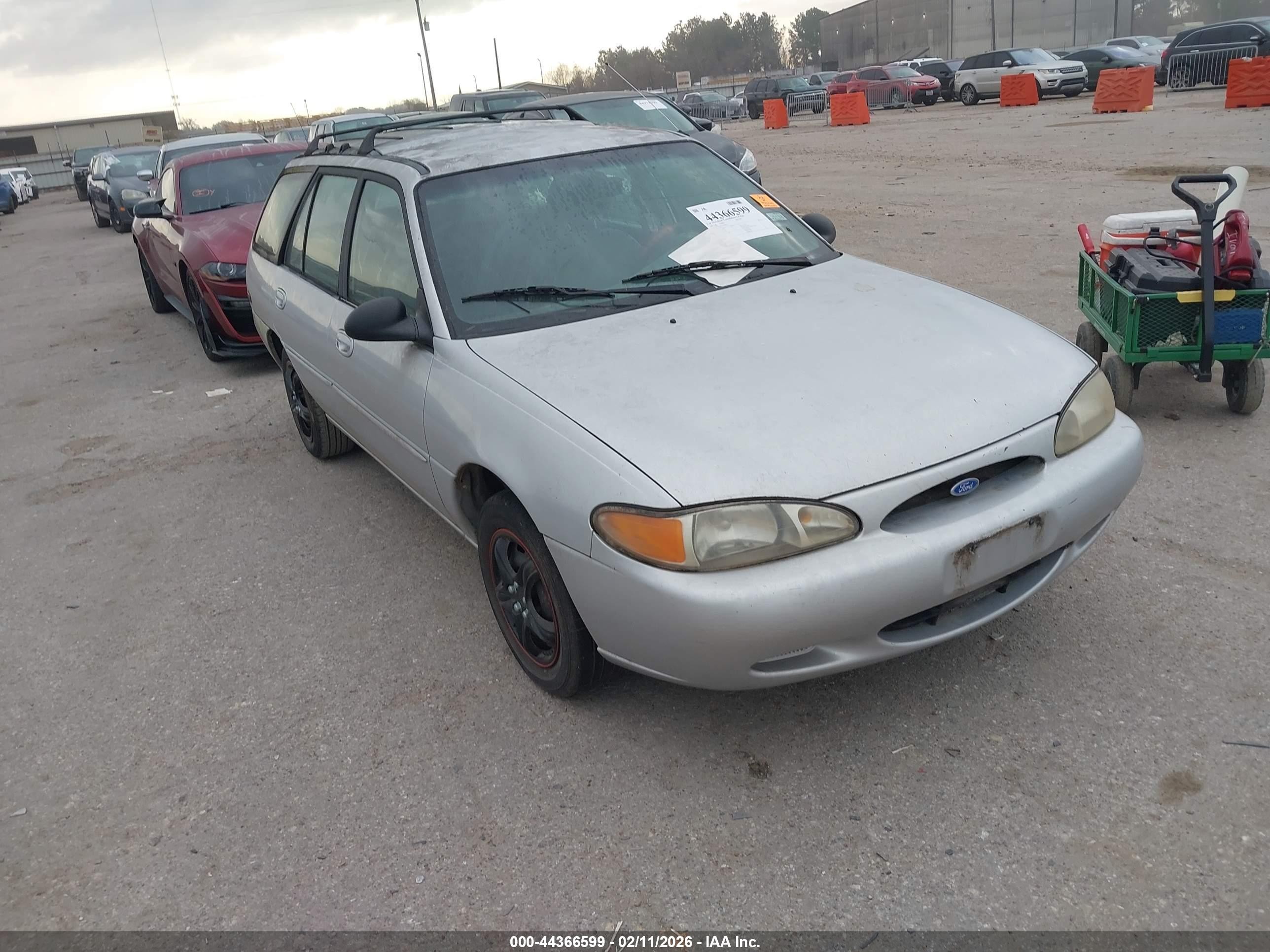 1997 Ford Escort LX, VIN 3FALP15P7VR146235 — Biohazard / chemical