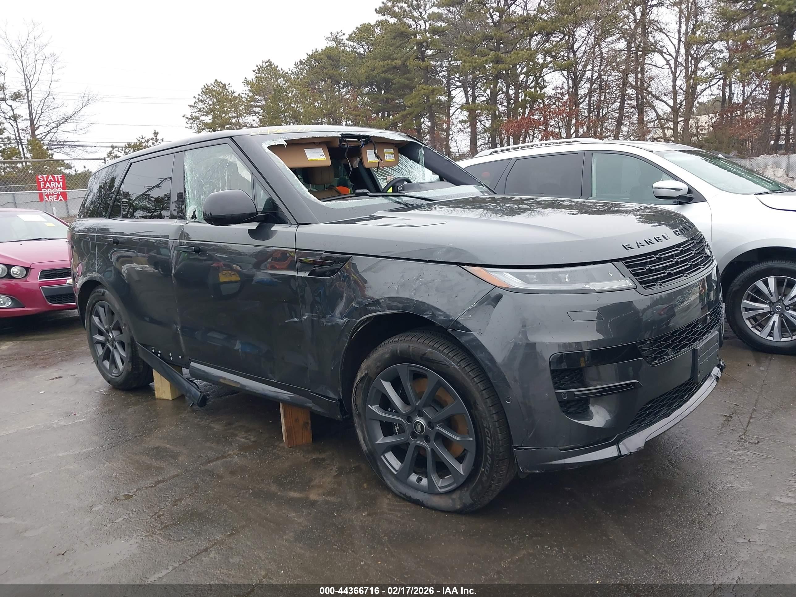2025 Land Rover Range Rover Sport Dynamic SE, VIN SAL1L9FU2SA434548 — Опрокидывание