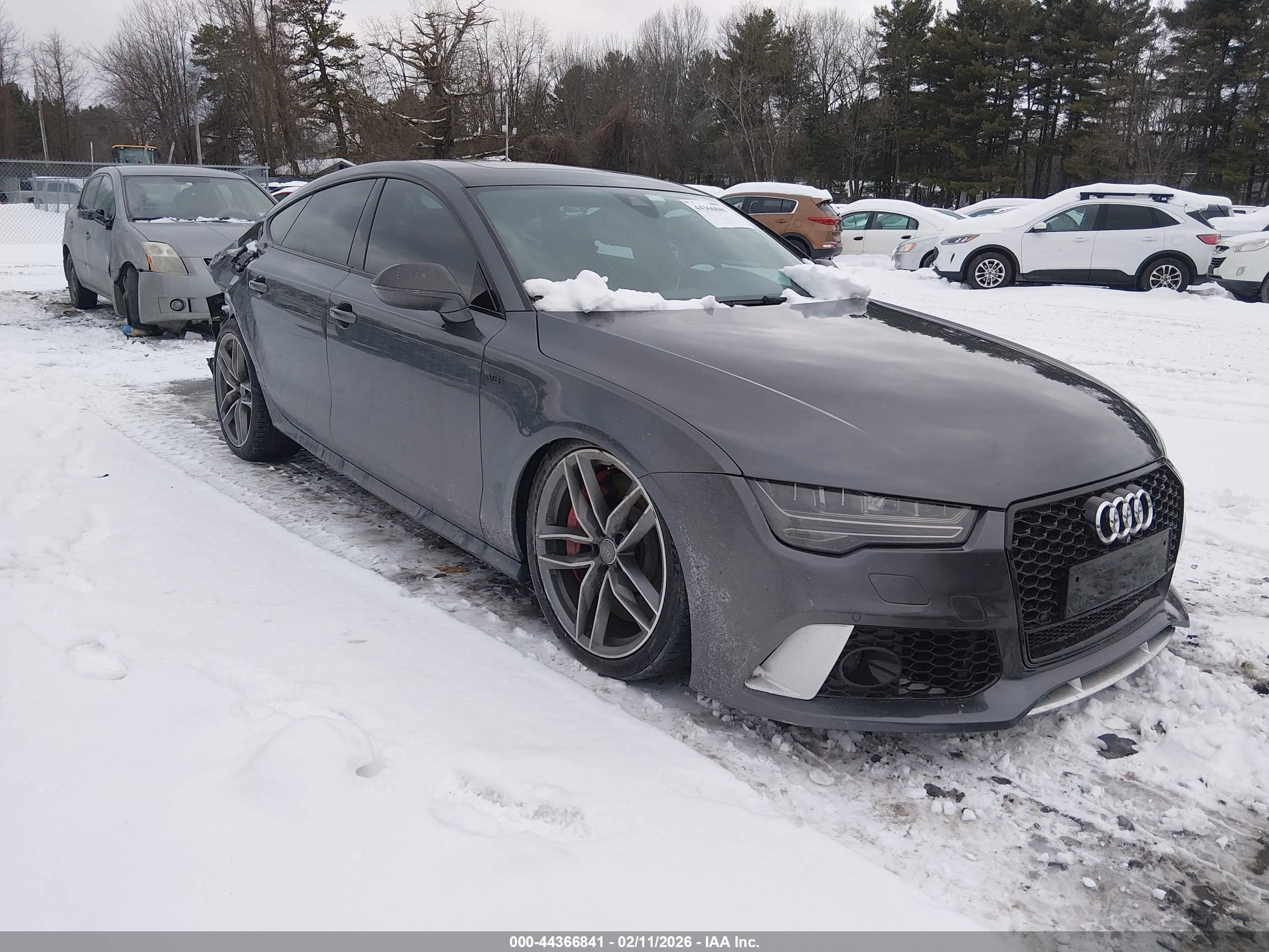 2017 Audi S7 Premium Plus, VIN WAUWFAFC1HN059571 — Rear end