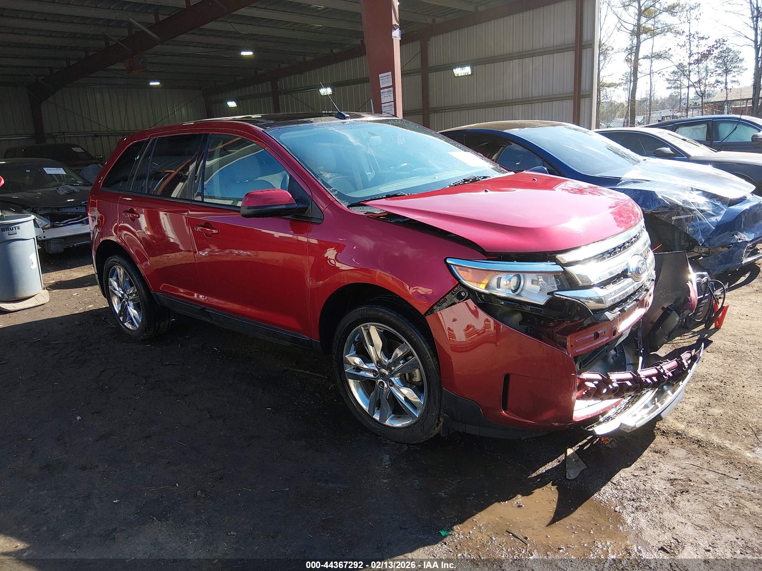 2013 Ford Edge SEL, VIN 2FMDK3JC3DBC53335 — Front end