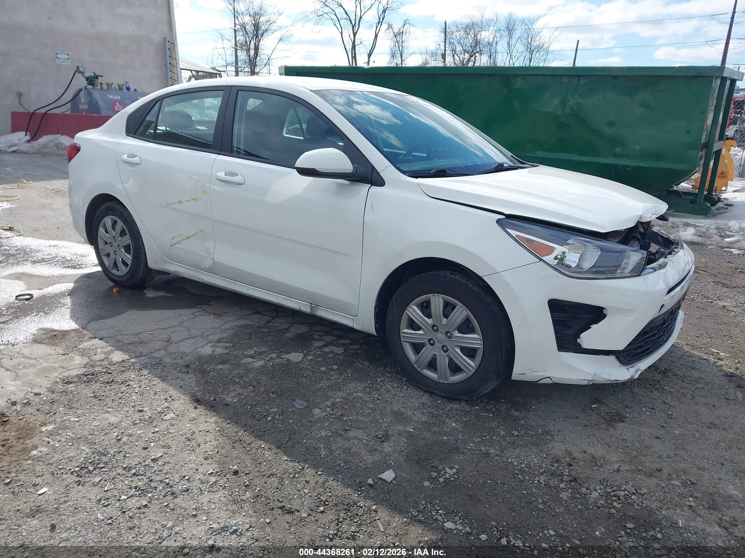 2023 Kia Rio S, VIN 3KPA24AD7PE565290 — Front end