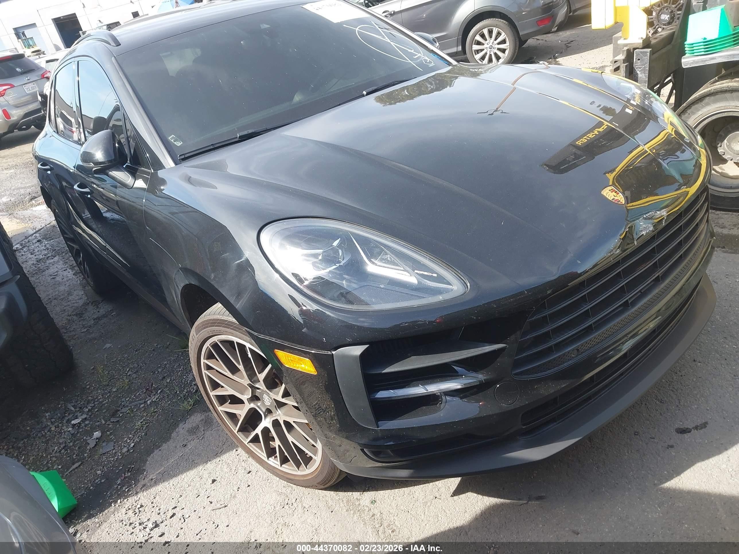 2021 Porsche Macan S, VIN WP1AB2A57MLB31837 — Fresh water flood