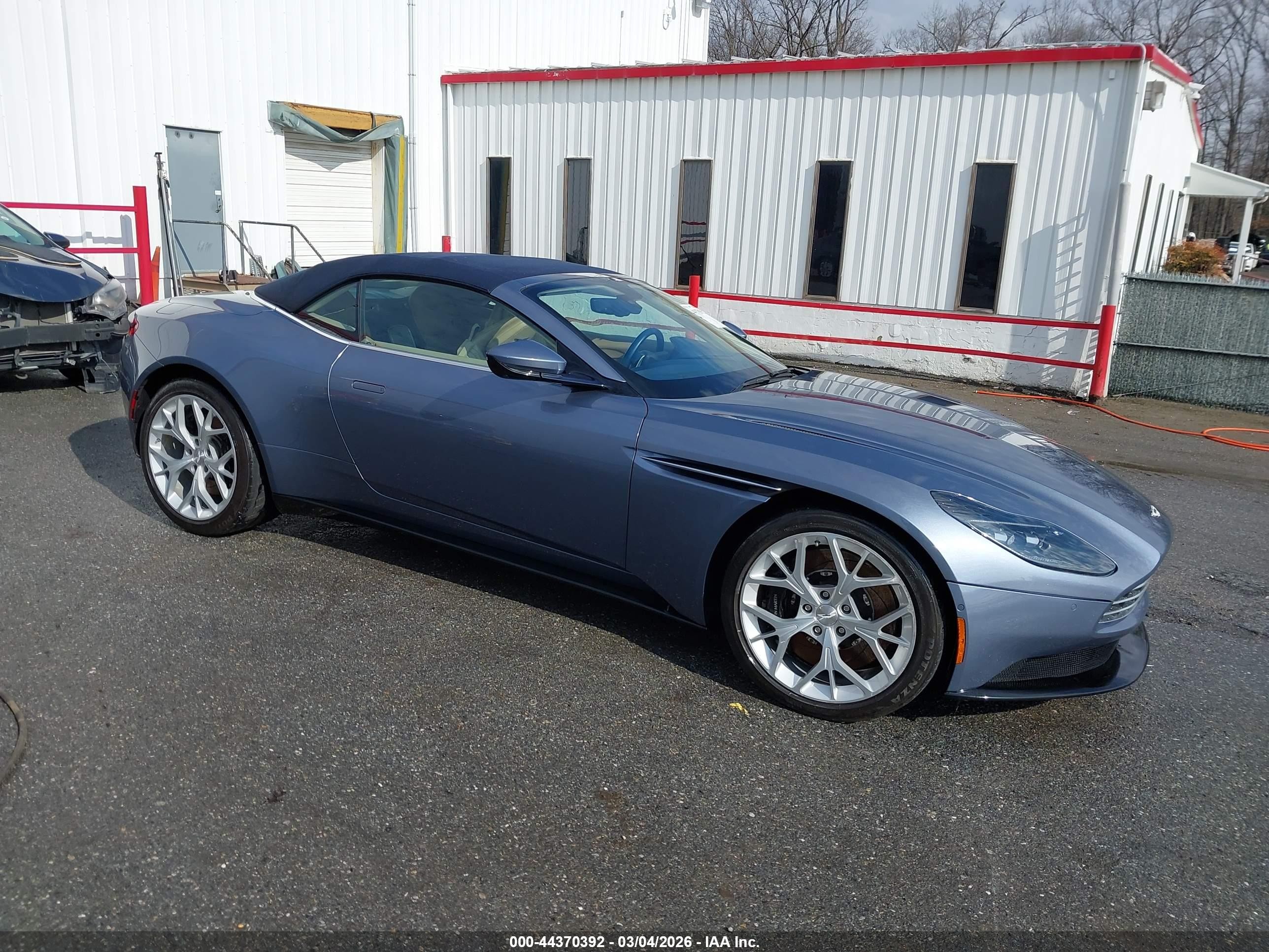 2019 Aston Martin DB11, VIN SCFRMFCW6KGM06939 — Water / flood