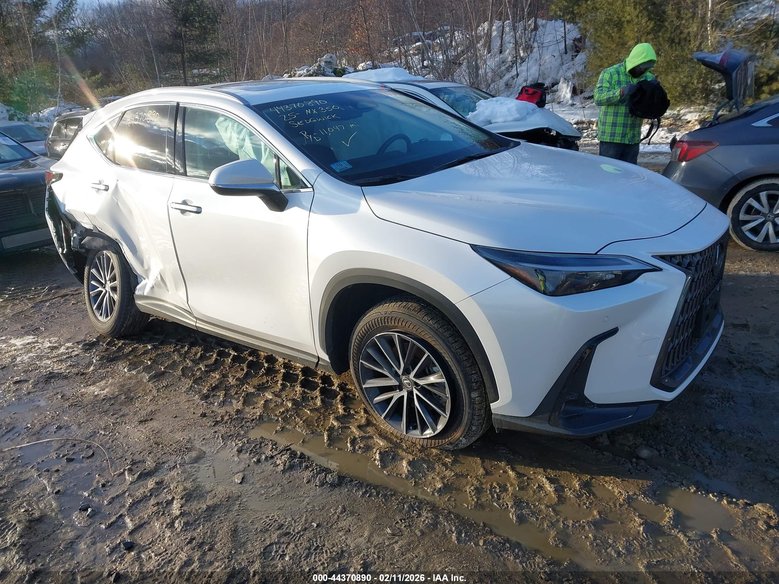 2025 Lexus NX 350 Premium, VIN 2T2GGCEZ7SC077861 — Side