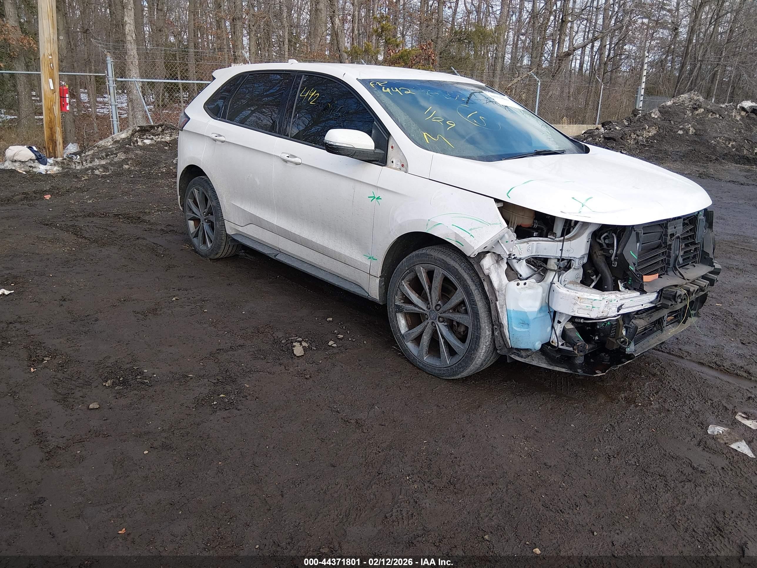 2018 Ford Edge Sport, VIN 2FMPK4AP8JBB30101 — Front end