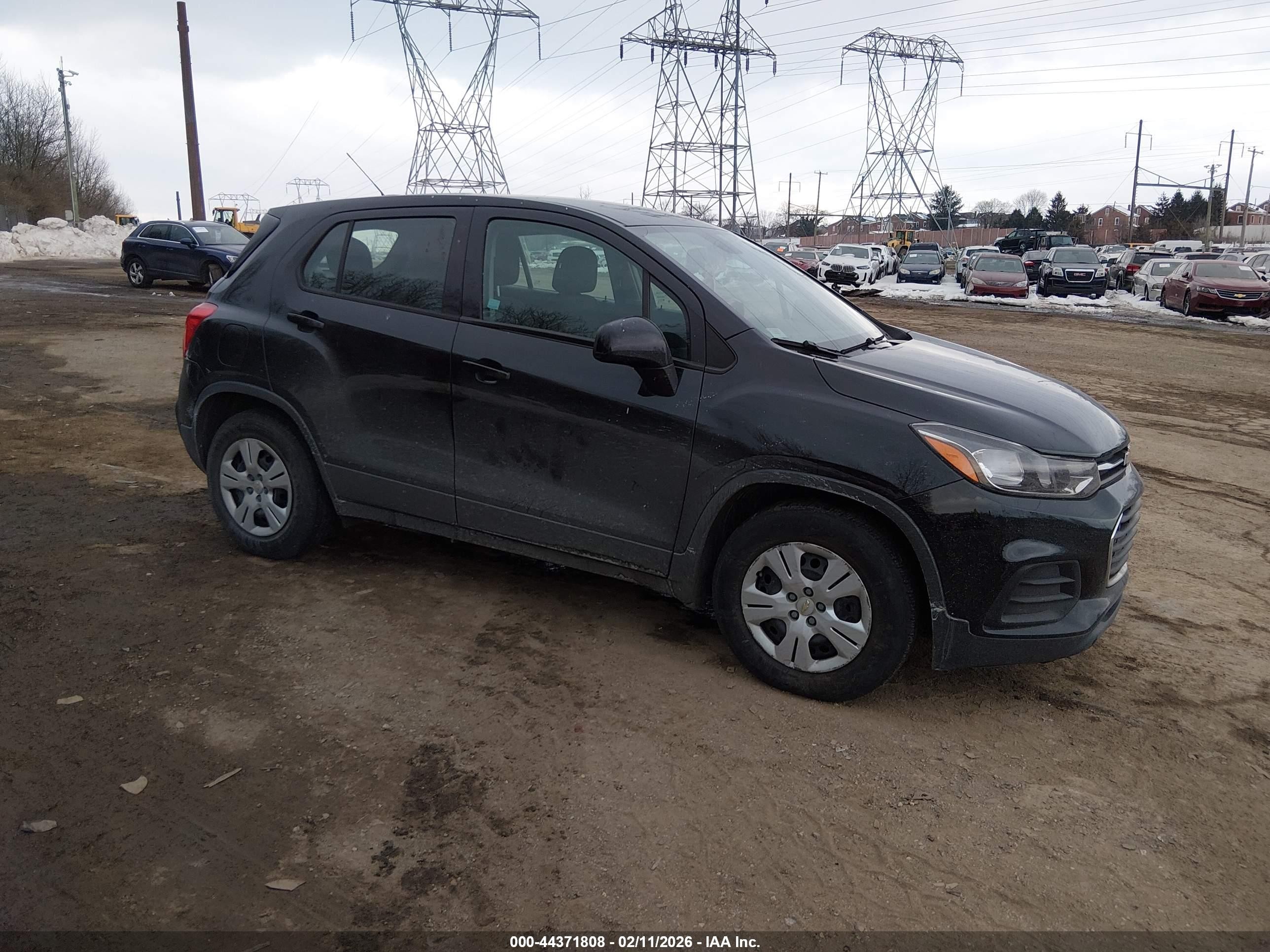 2018 Chevrolet Trax LS, VIN 3GNCJKSB0JL415609 — Not stated