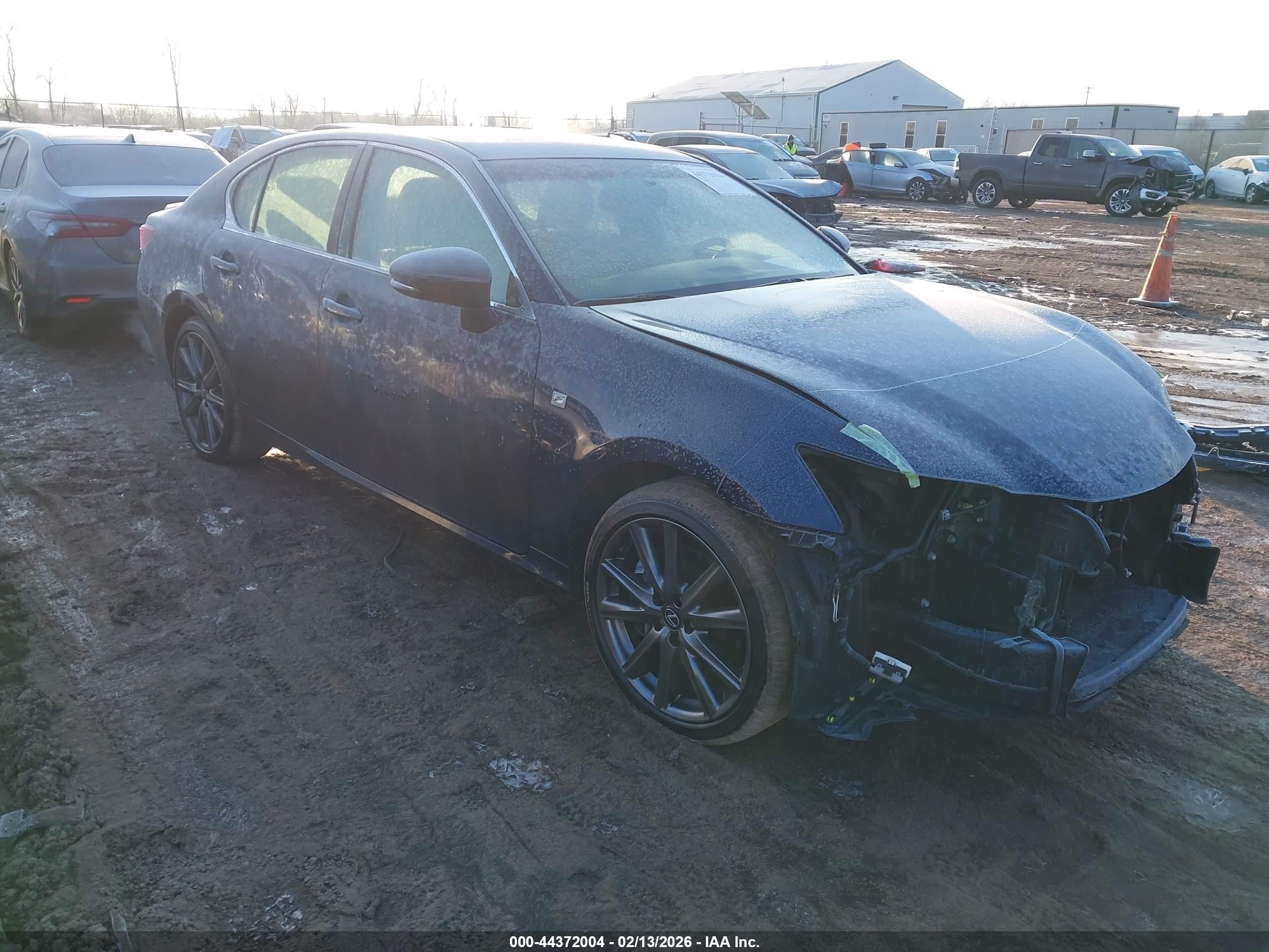 2014 Lexus GS 350, VIN JTHCE1BL6E5027739 — Front end