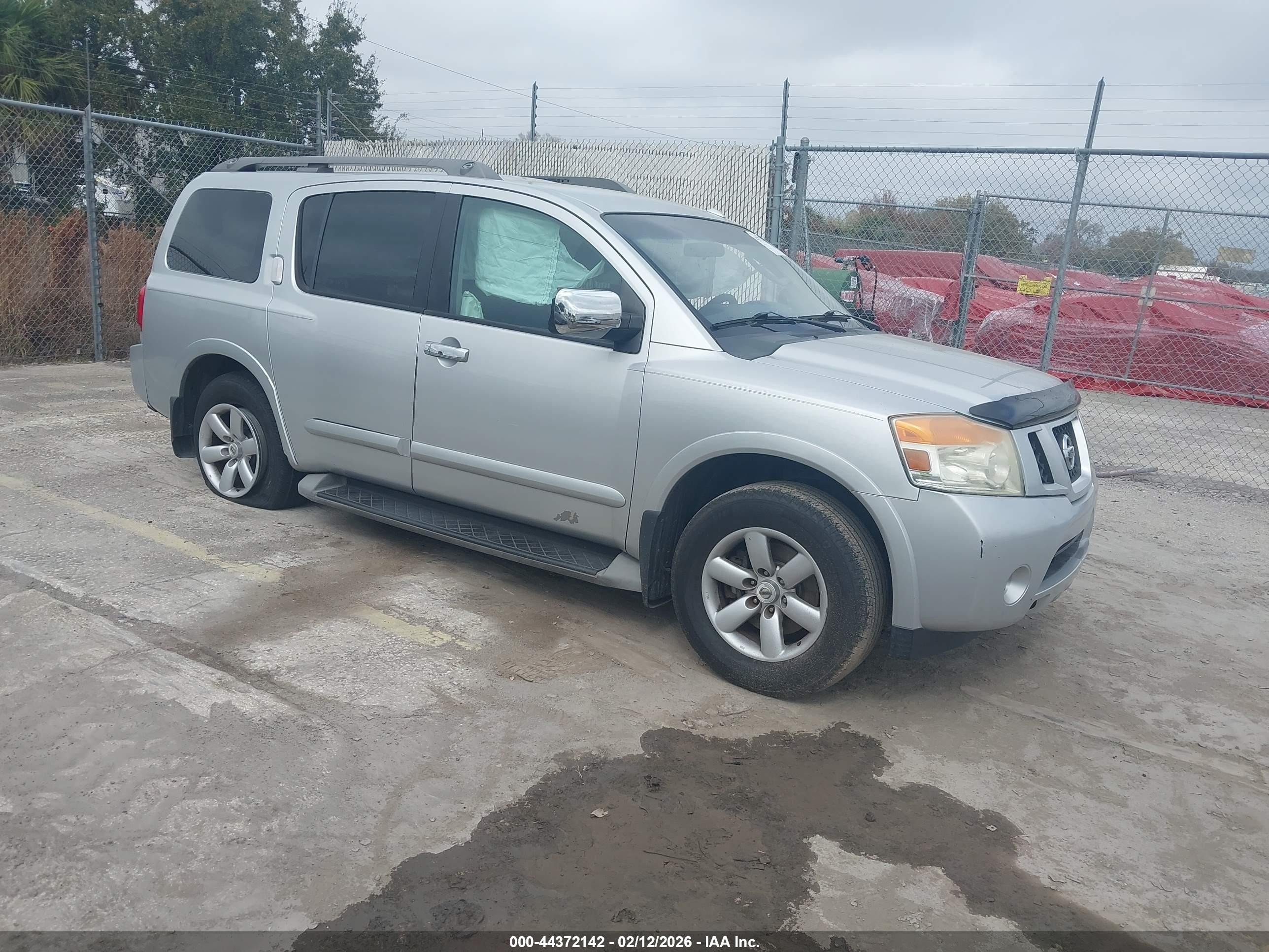 2011 Nissan Armada SV, VIN 5N1BA0ND4BN620692 — Side