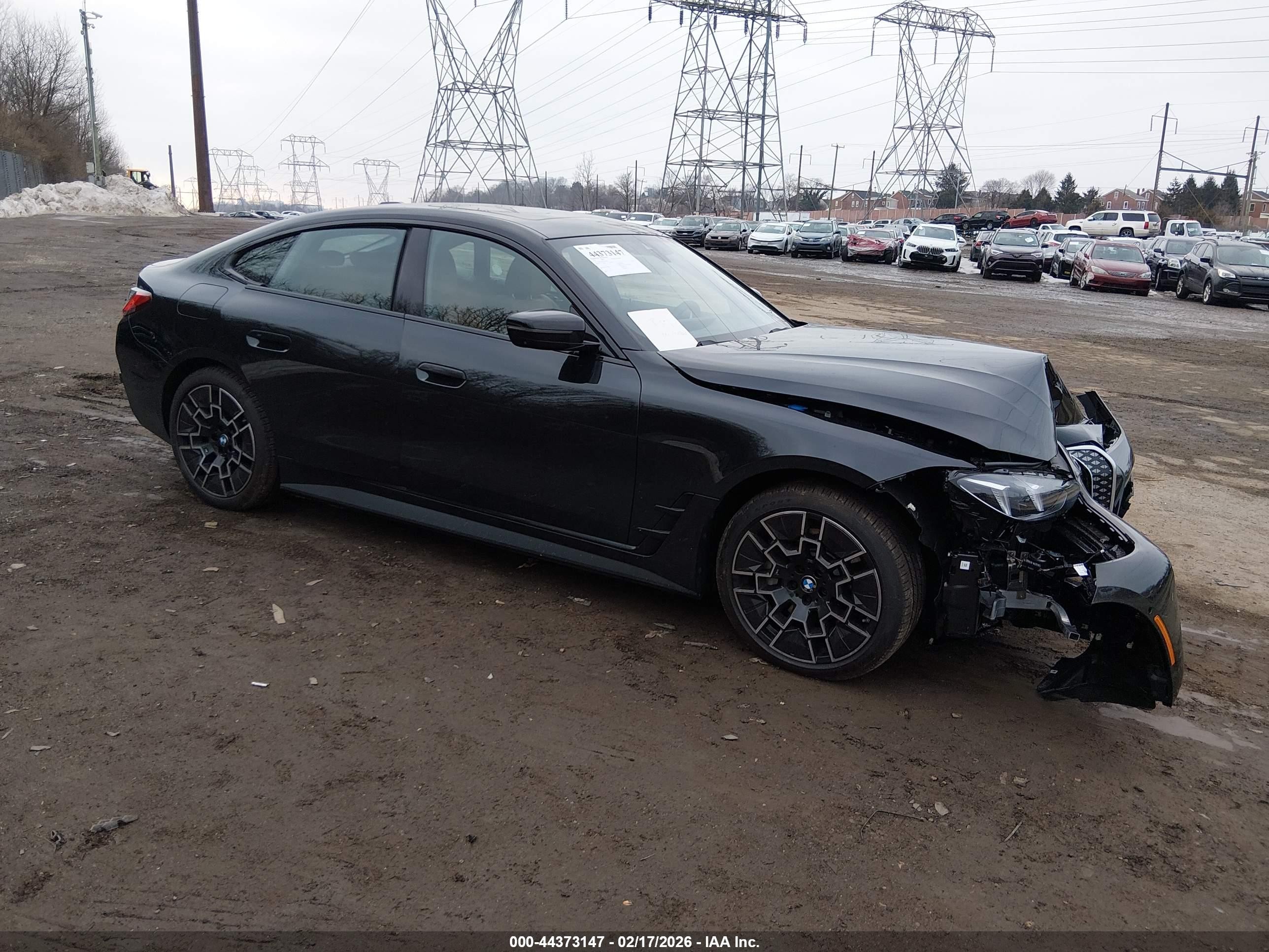 2025 BMW i4 xDrive40, VIN WBY43HD02SFV80559 — Front end