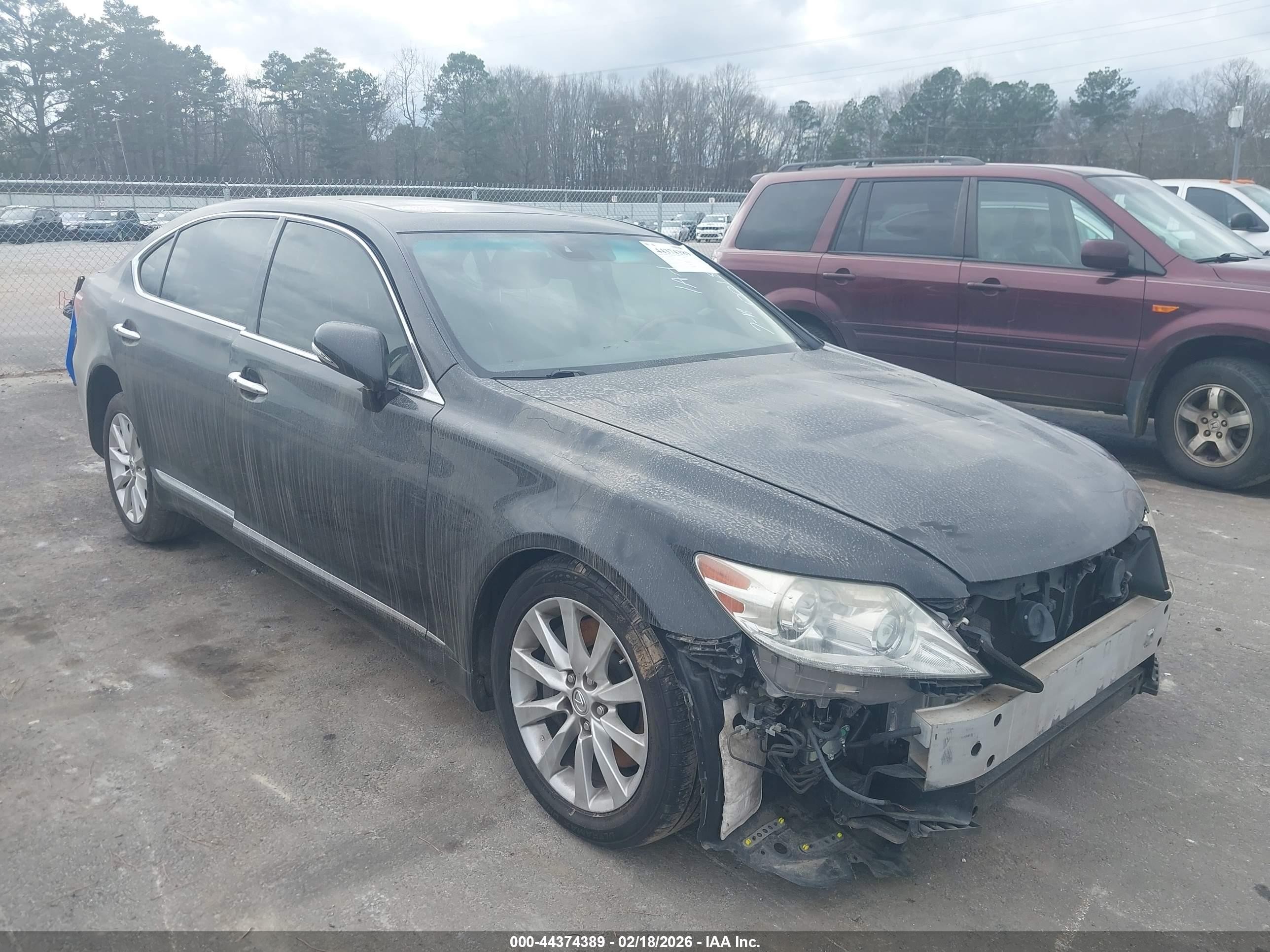 2010 Lexus LS 460 L, VIN JTHDL5EF5A5001862 — Repossession